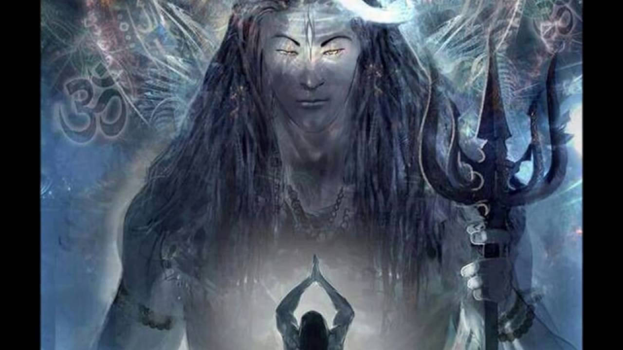 Shiv Tandav Shiva Looking At Follower Background