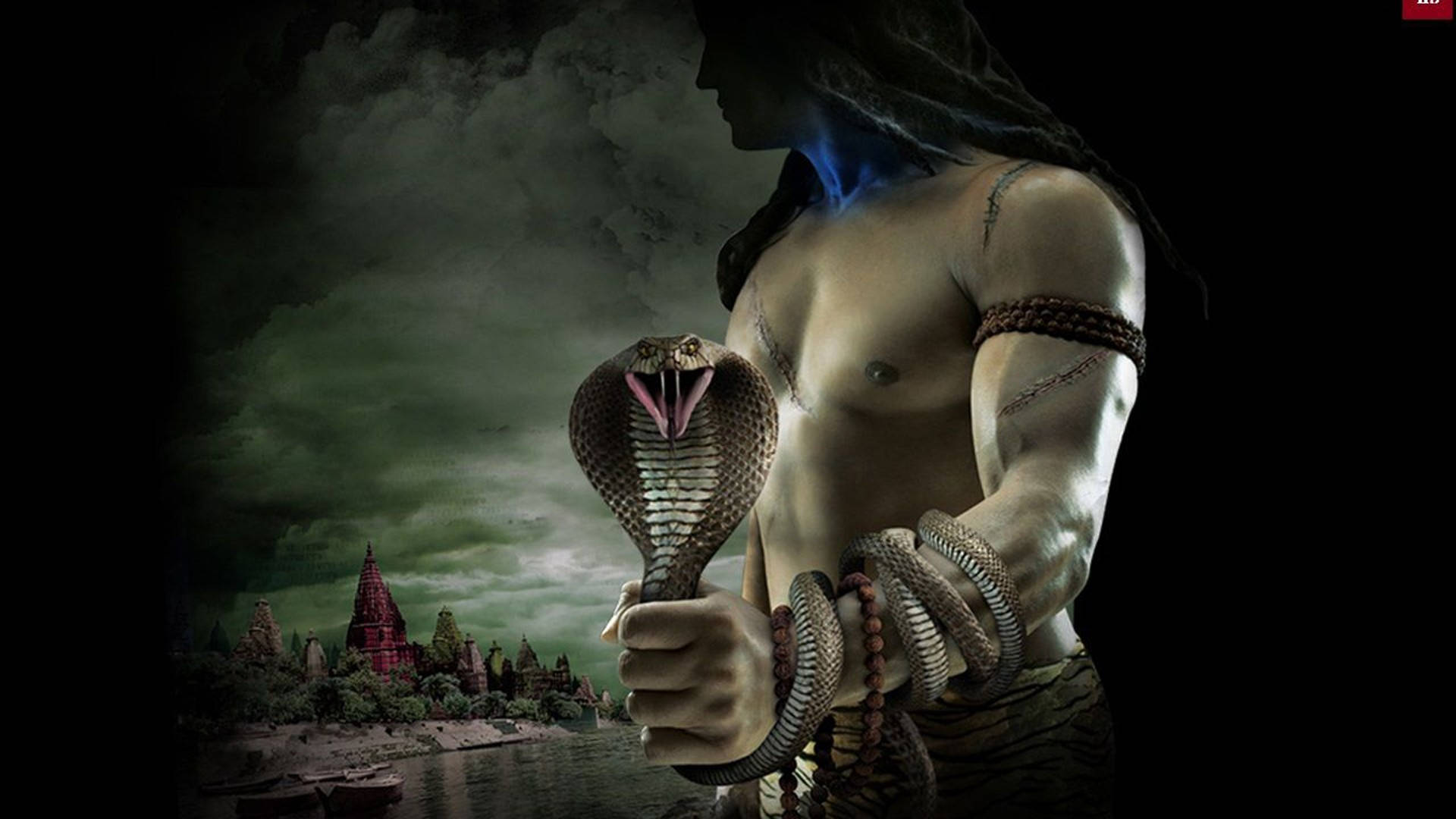 Shiva Bholenath With Cobra 3d