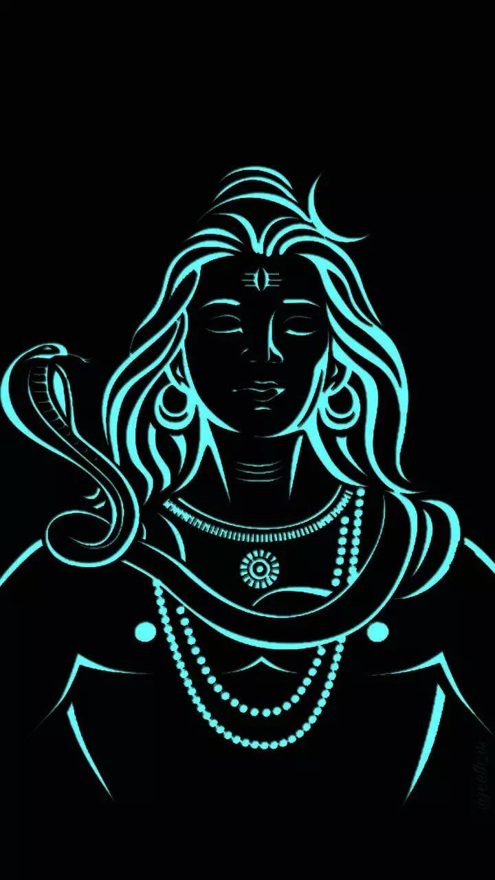 Shiva Black Lord Of Destruction