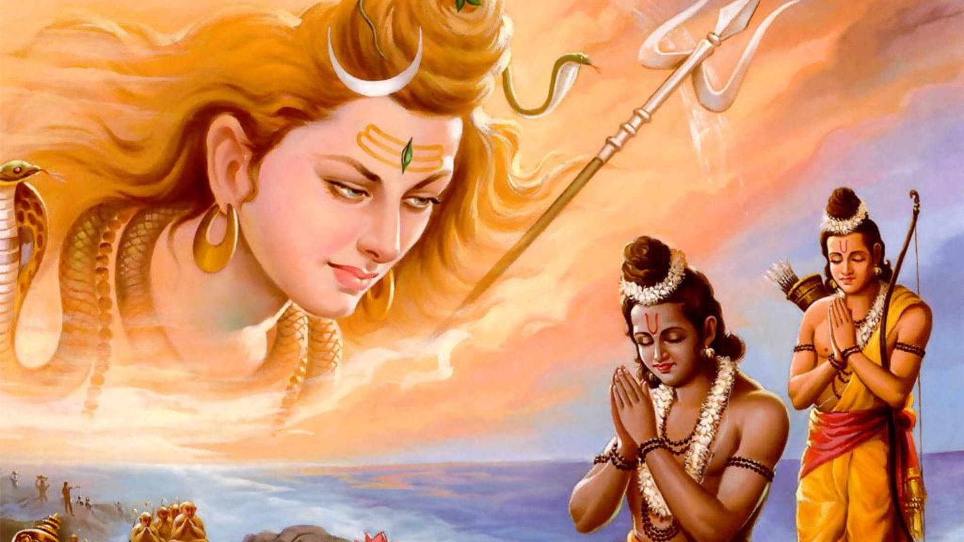 Shiva Shankara God Full Hd Background