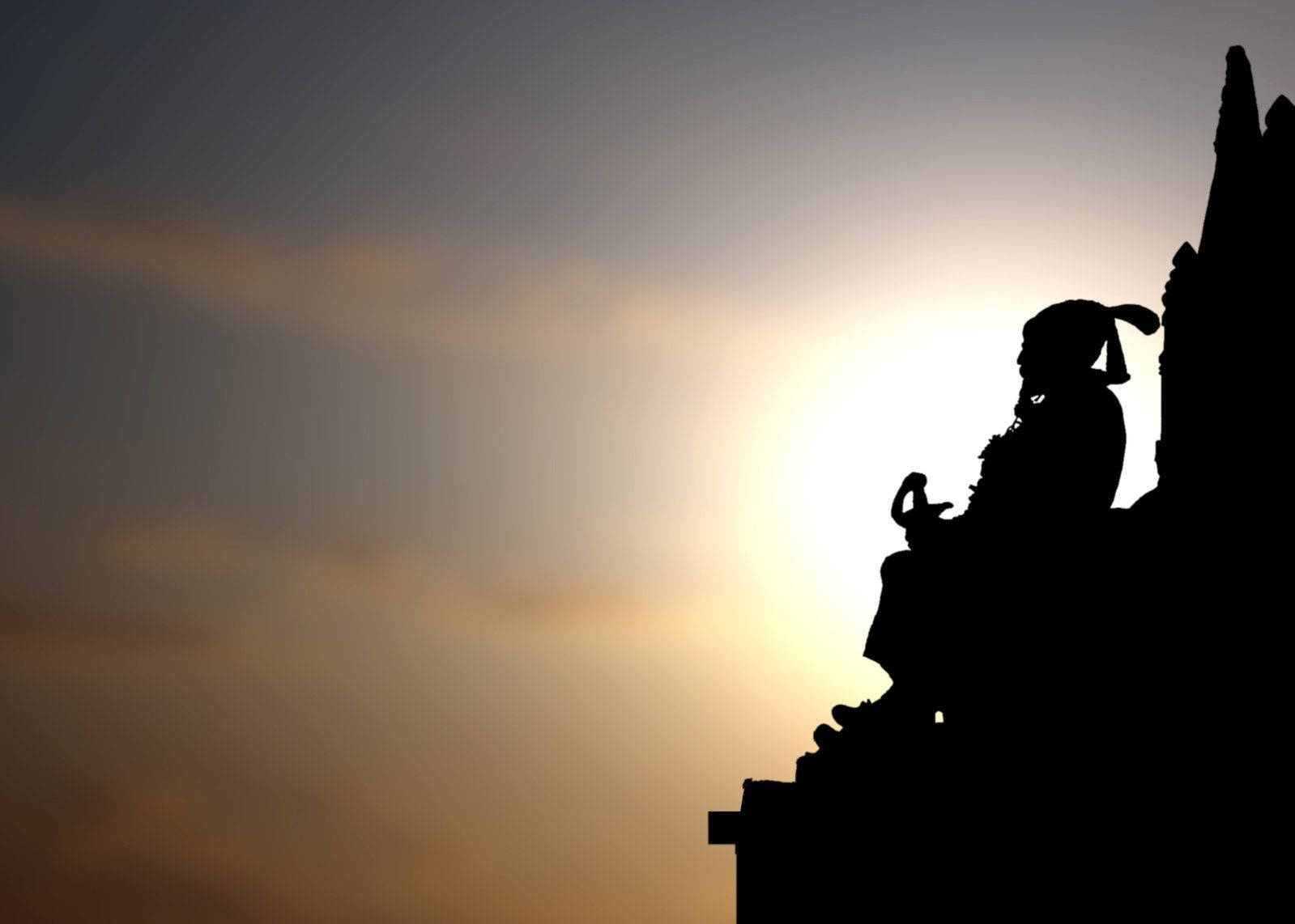 Shivaji Maharaj Throne Silhouette Hd Background