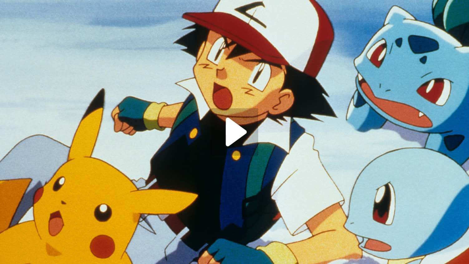 Shocked Cute Pokemon 2000 Background
