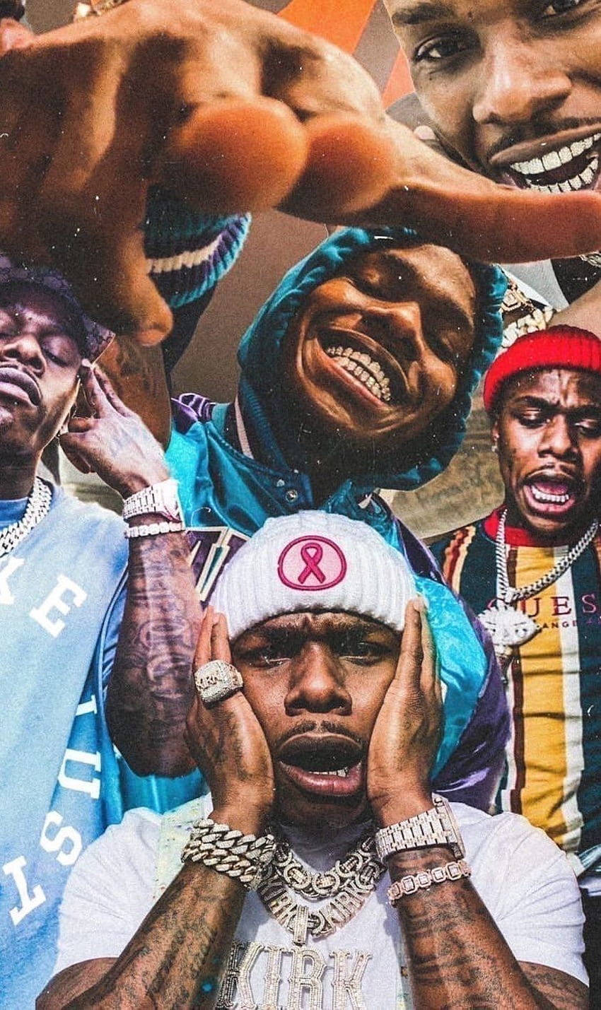 Shocked Dababy Phone Background