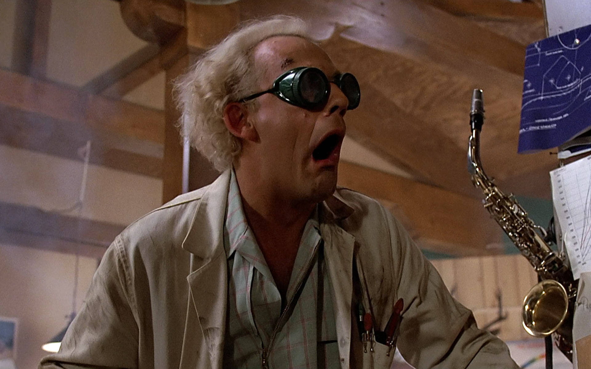 Shocking Christopher Lloyd Epic Face