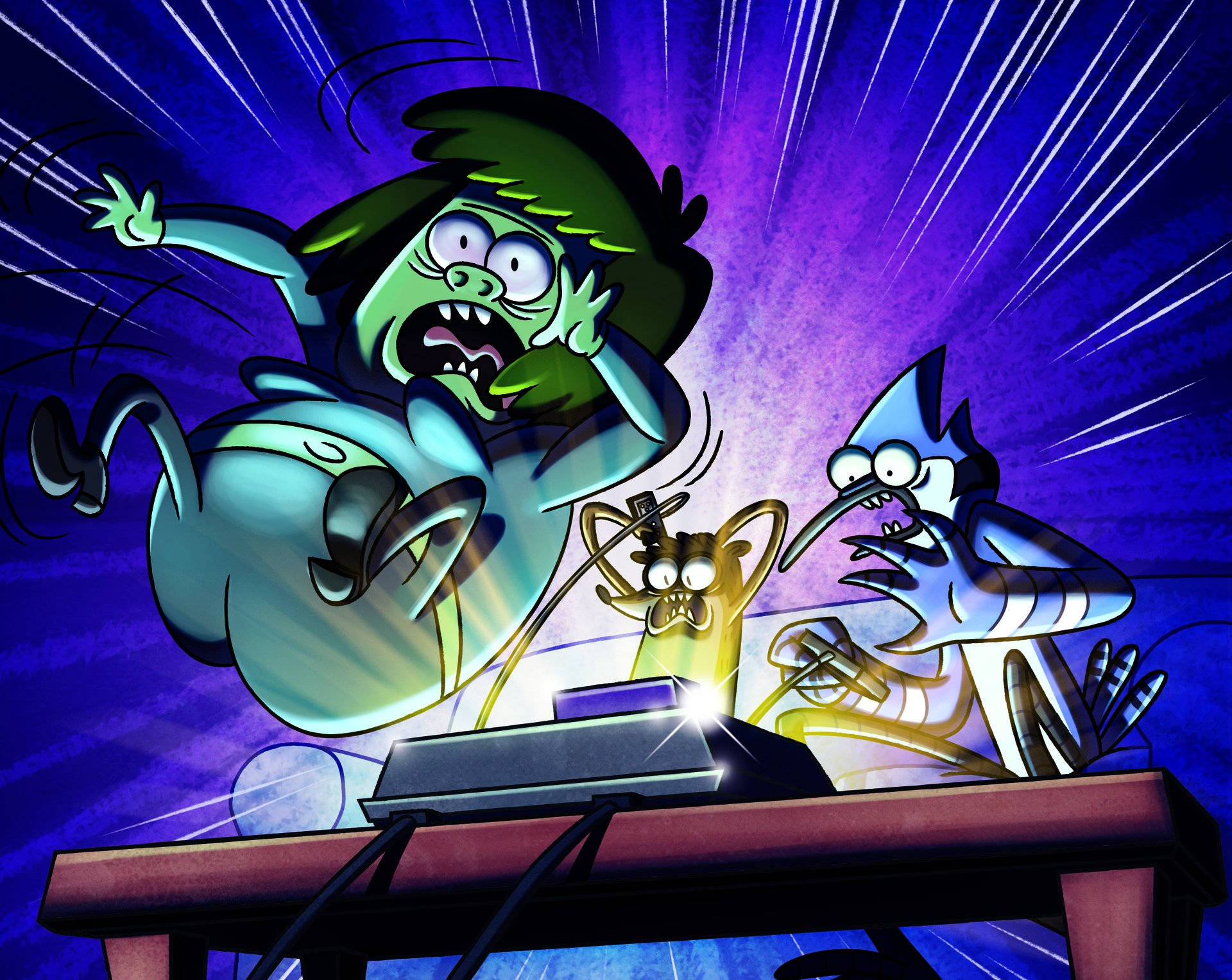 Shocking Regular Show Game