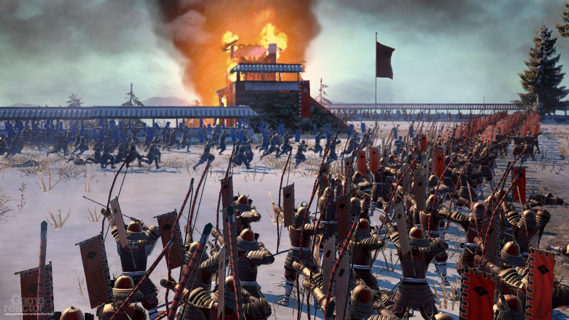 Shogun 2 Total War Arrow Attack Background