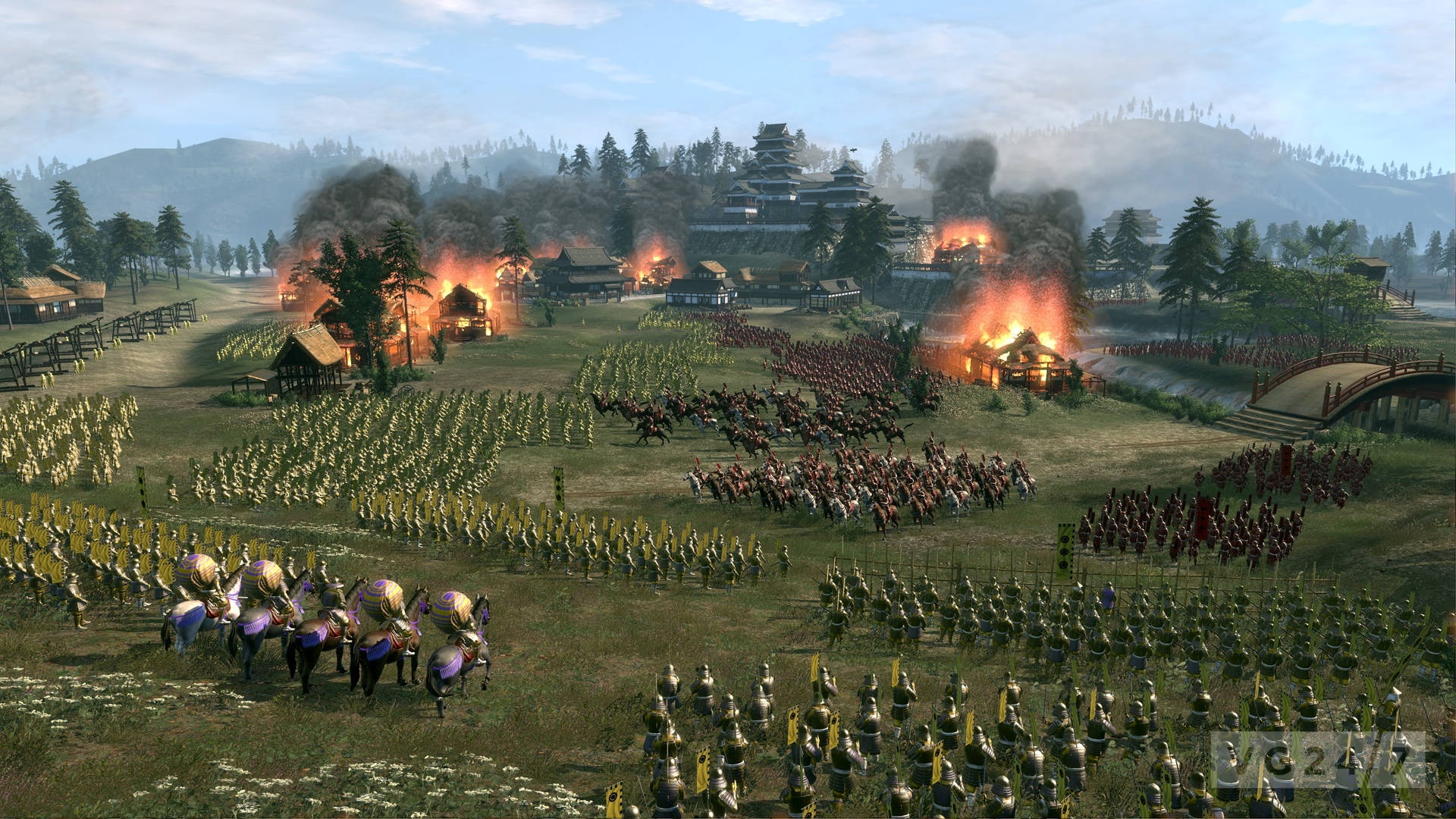 Shogun 2 Total War Battlefield Background