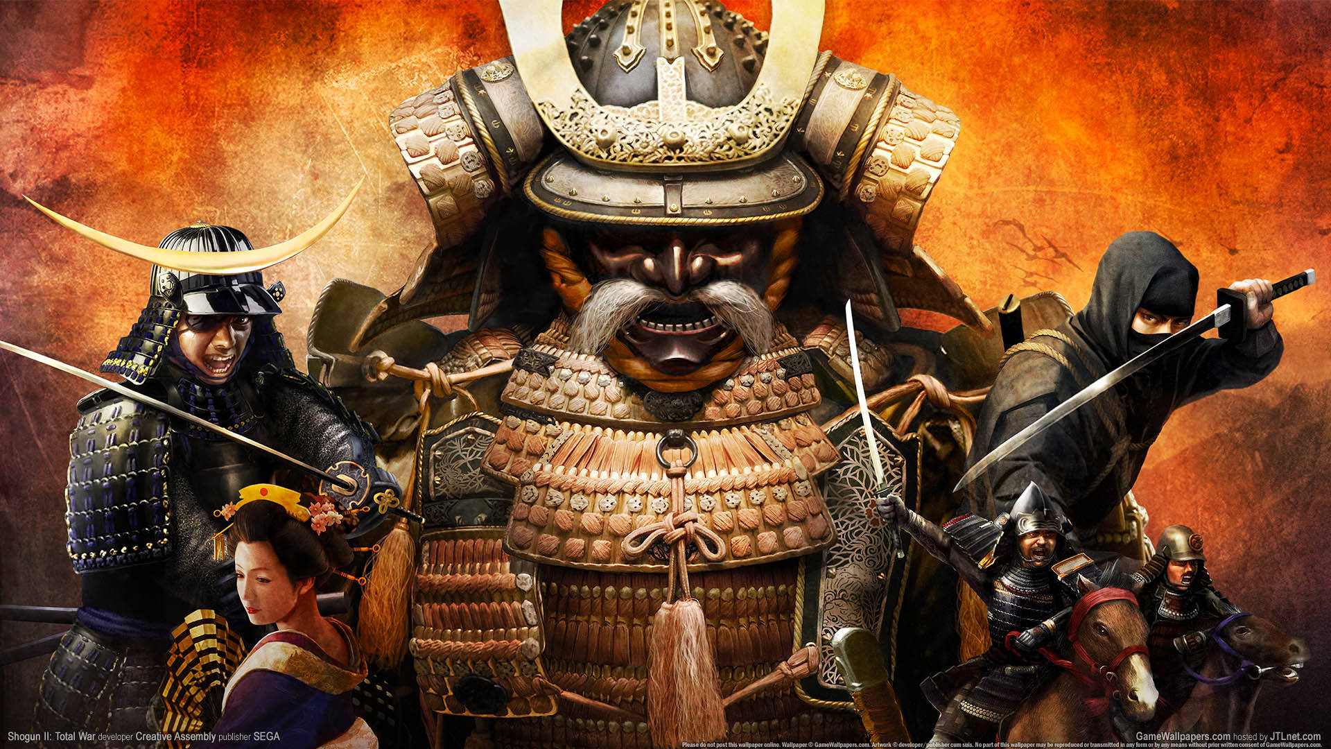 Shogun 2 Total War Characters