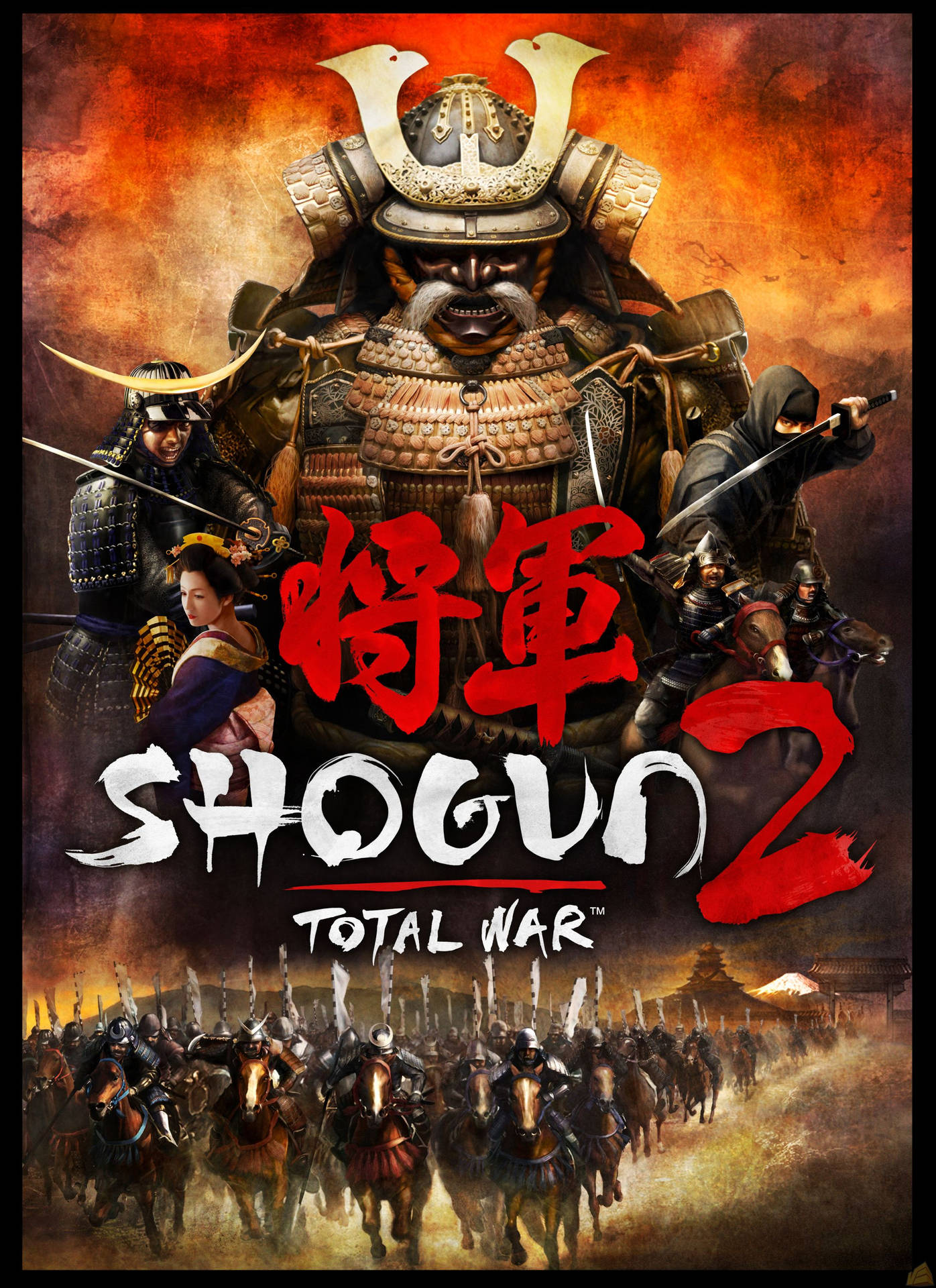 Shogun 2 Total War Game Poster