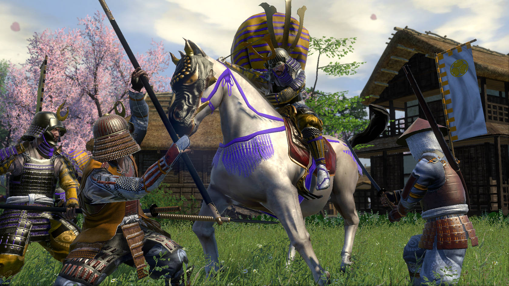 Shogun 2 Total War Knight Attack Background