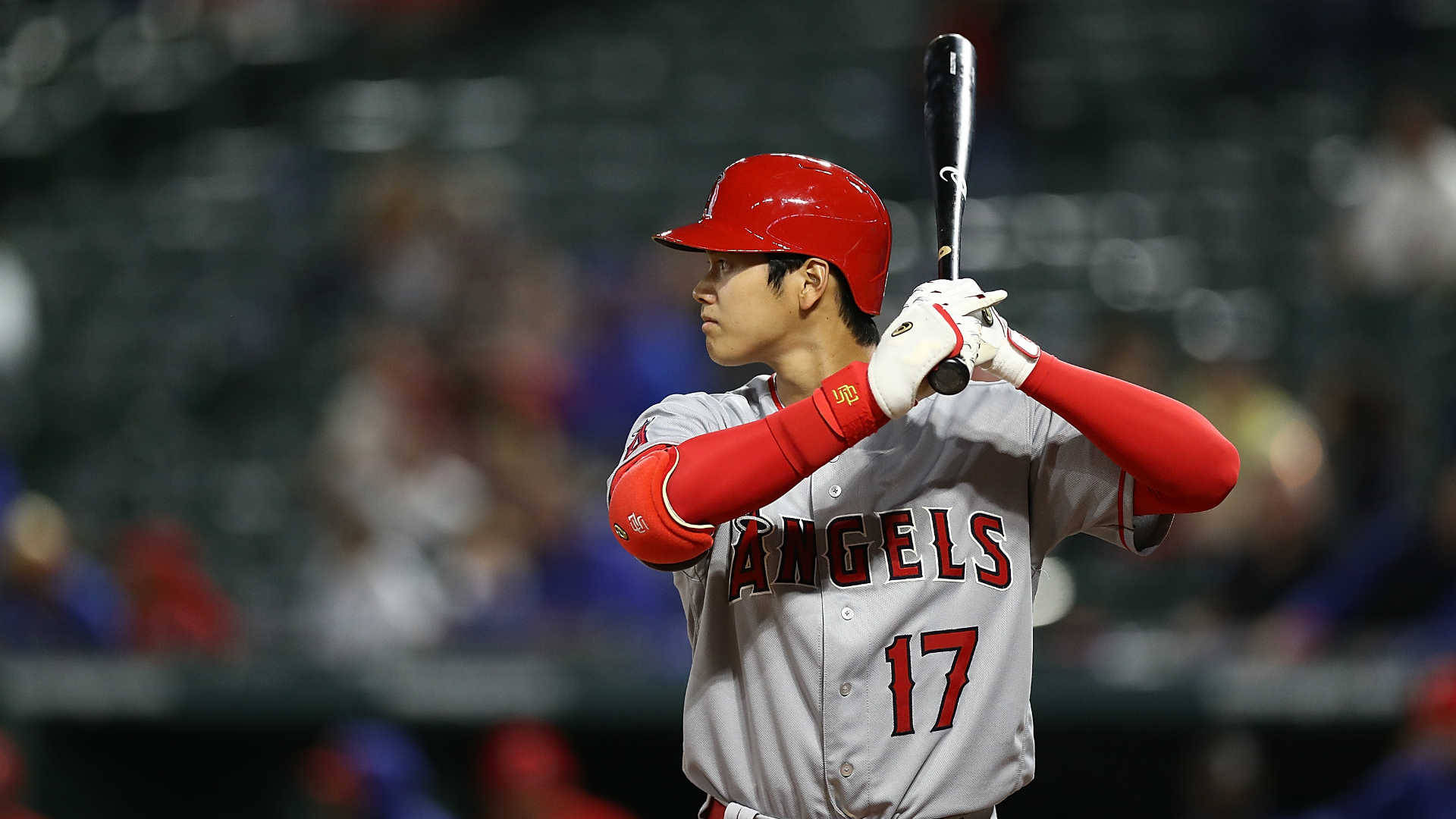 Shohei Ohtani In Batting Position