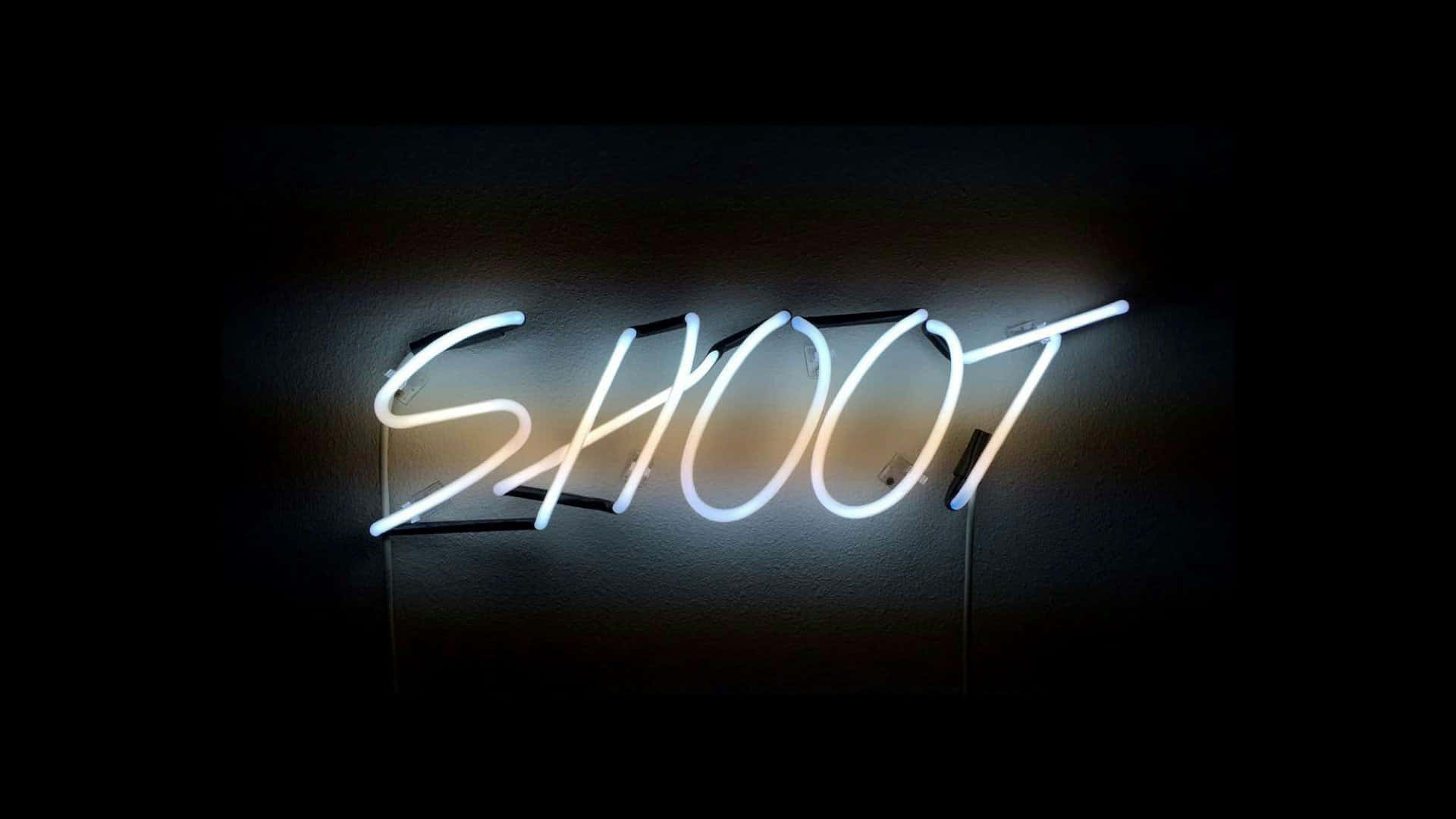 Shoot Neon Lights Tumblr Laptop Background