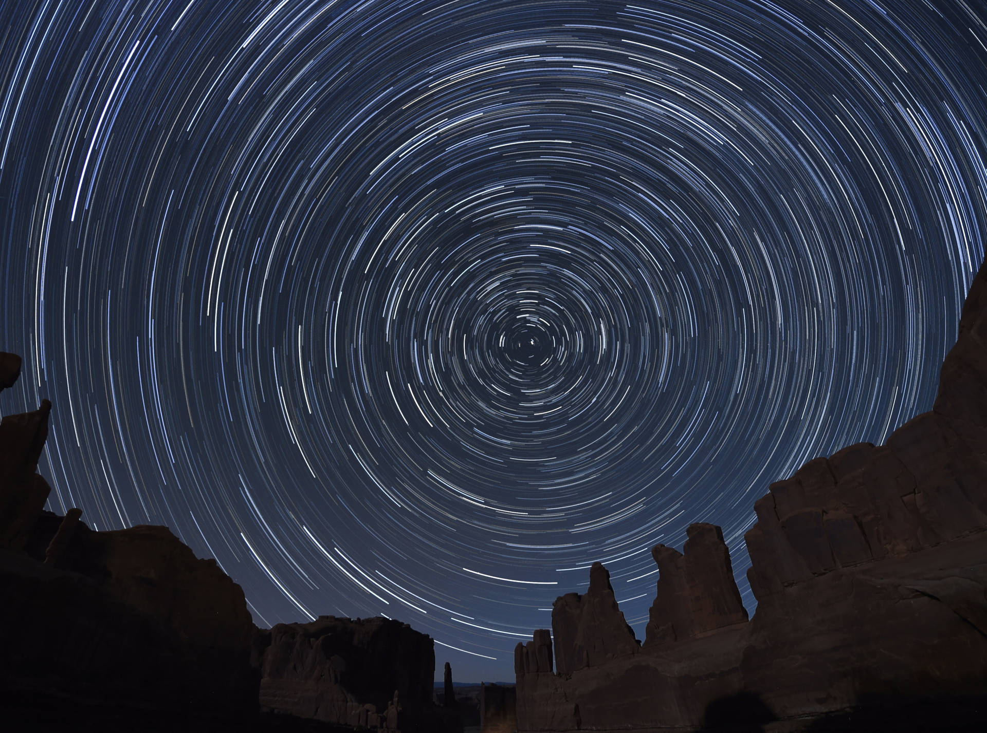 Shooting Stars At Arches National Park