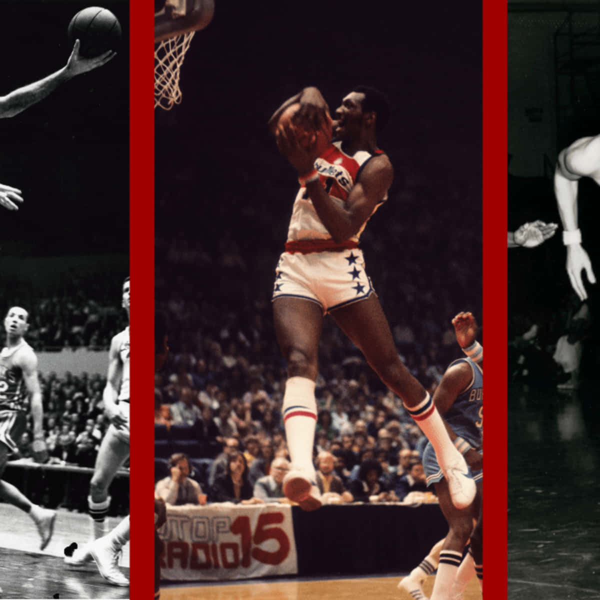 Shooting The Ball Photo Elvin Hayes Background