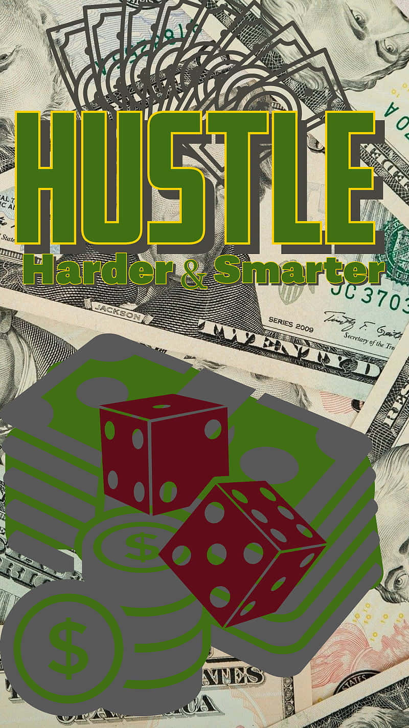 Shop Hustler, Live Life To Its Fullest! Background