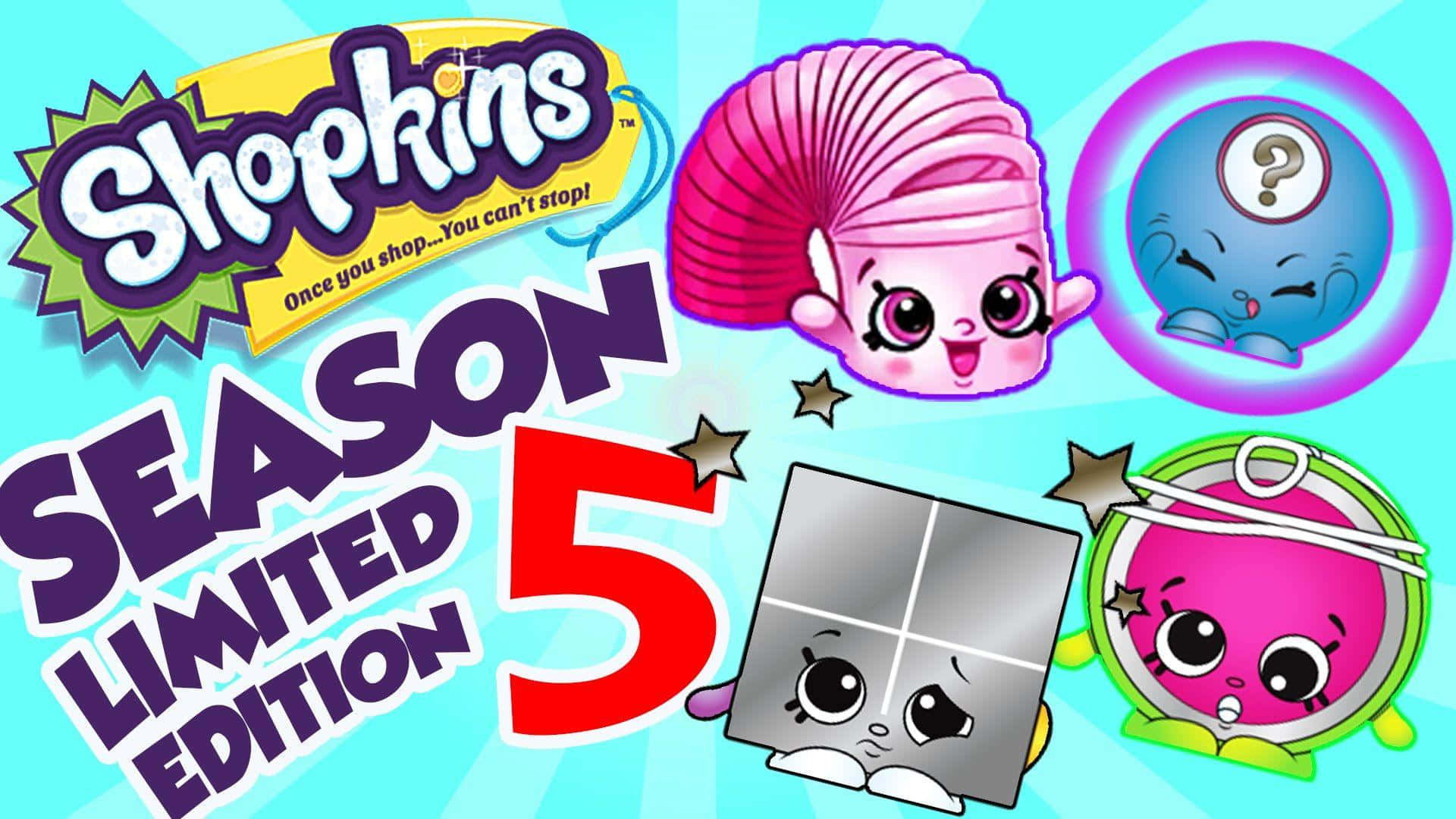 Shopkins Season 5 Limited Edition Poster Background