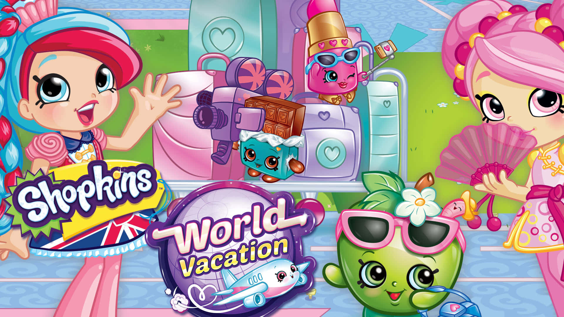 Shopkins World Vacation Poster Hd Background
