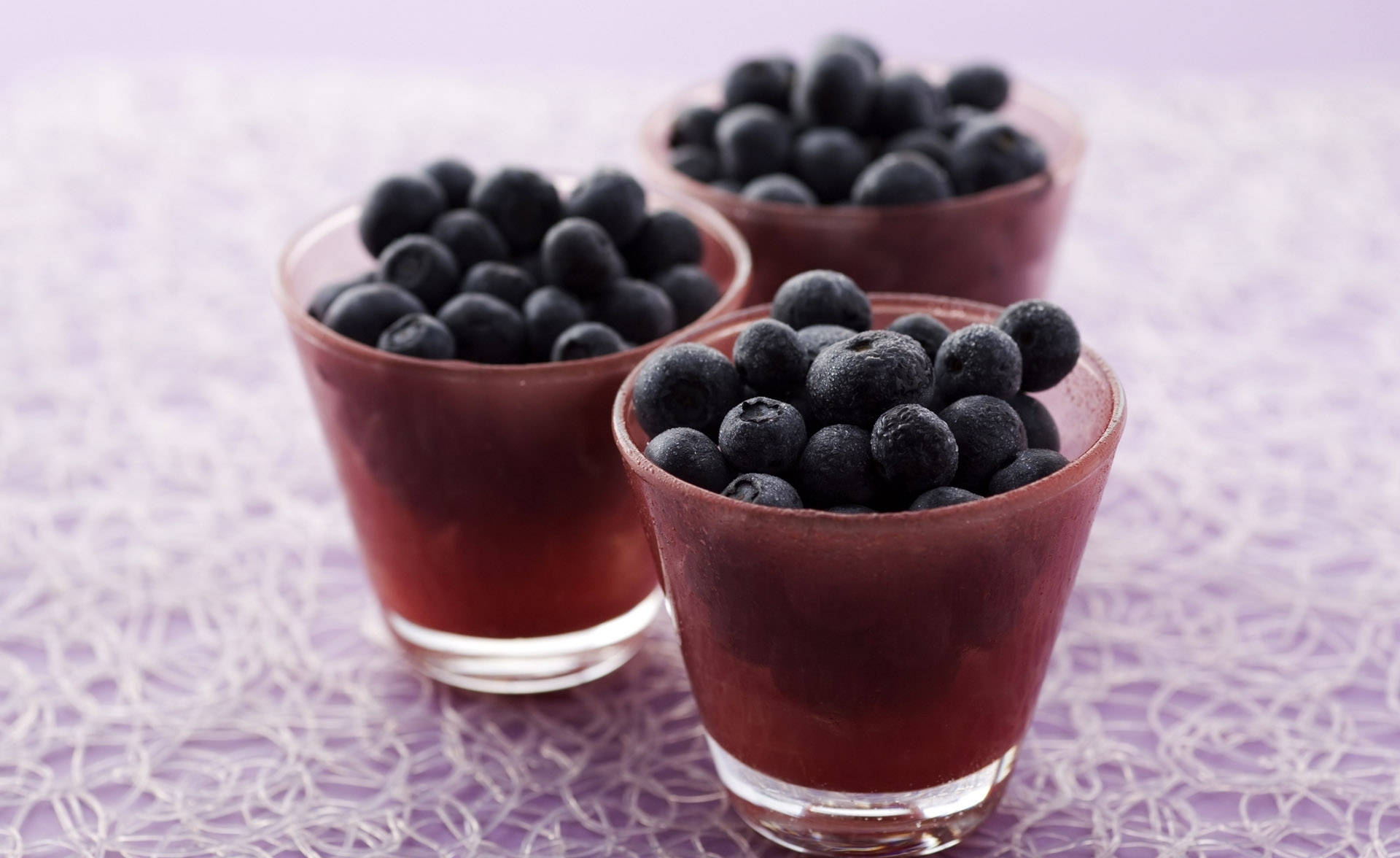 Shot Of Blueberries Background