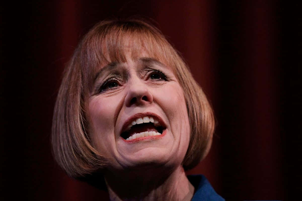 Shot Of Sharron Angle While Talking