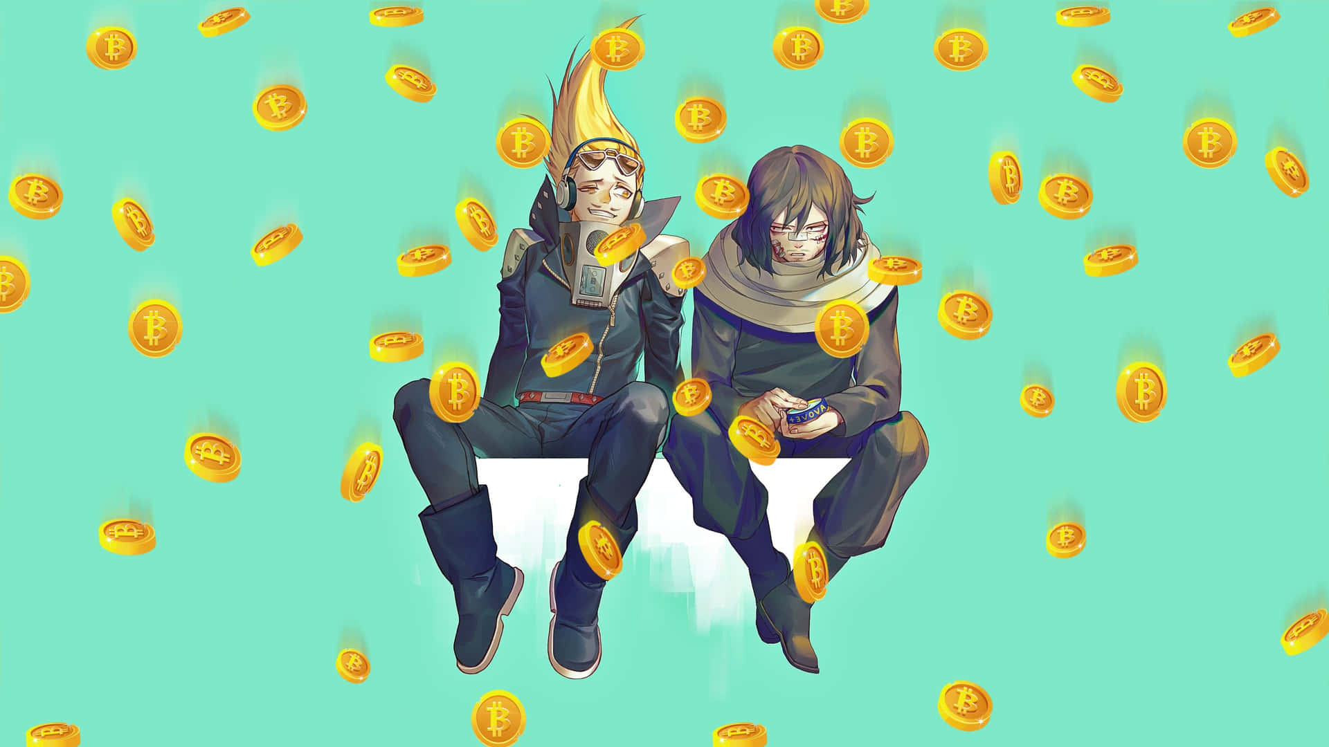 Shota Aizawa Looks Cool And Mysterious As The Hero Of My Hero Academia Both On Land And In The Air. Background