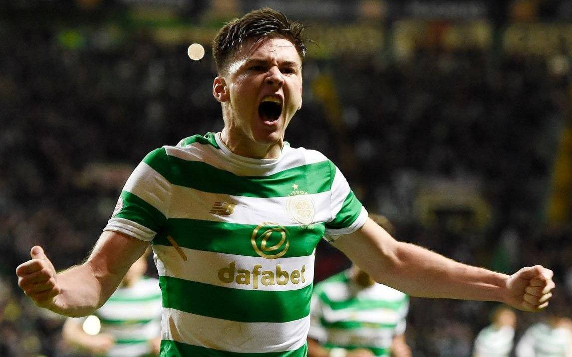 Shouting Kieran Tierney Background