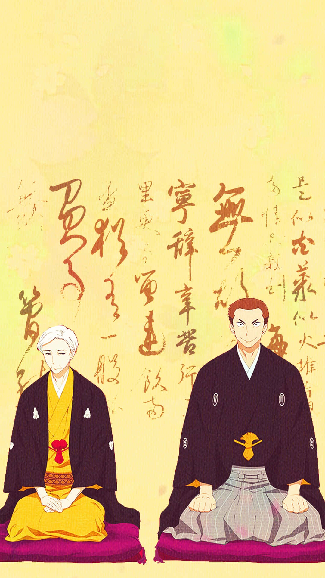 Shouwa Genroku Rakugo Shinjuu Anime Characters Background
