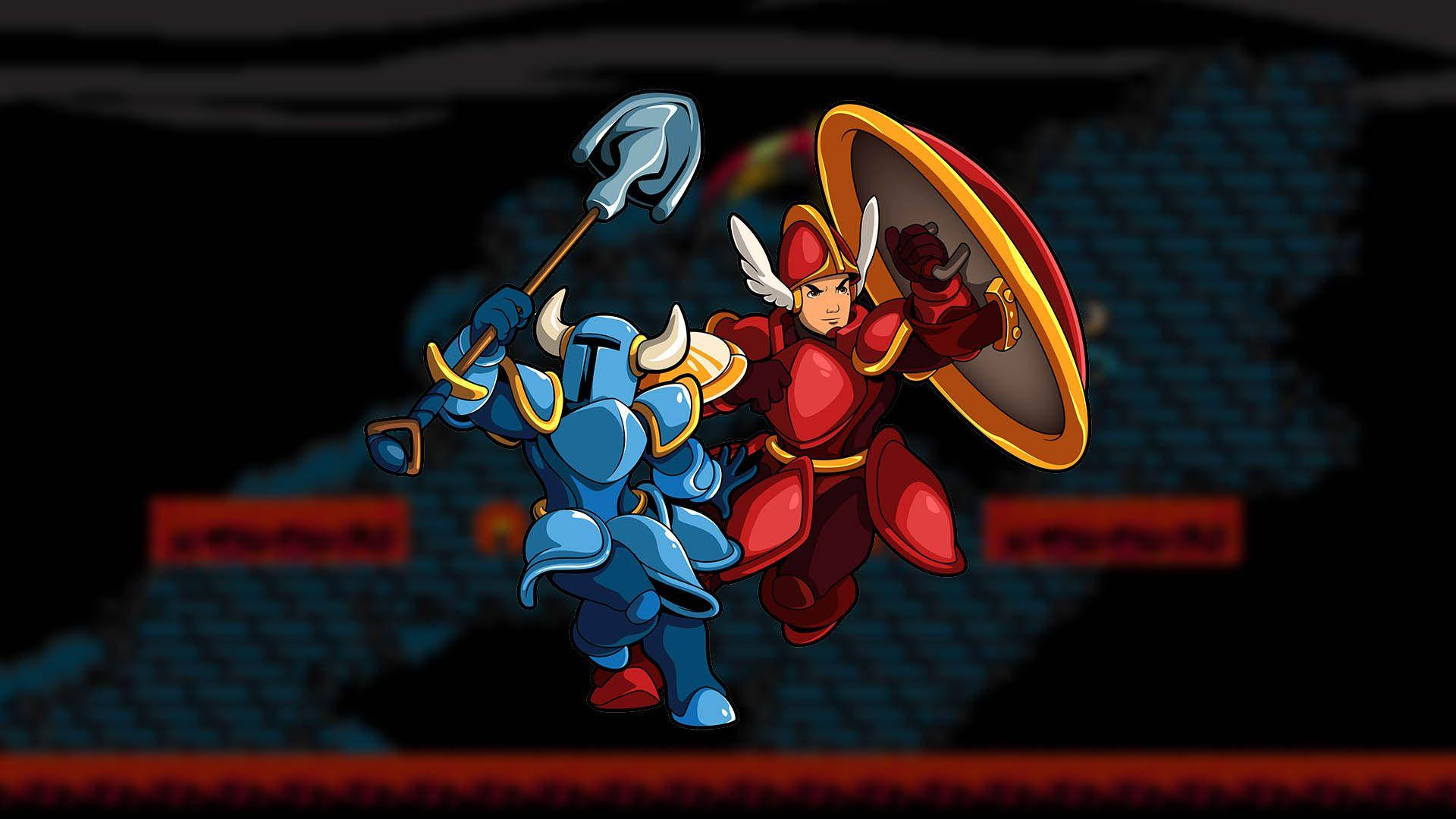 Shovel Knight And Shield Knight Background