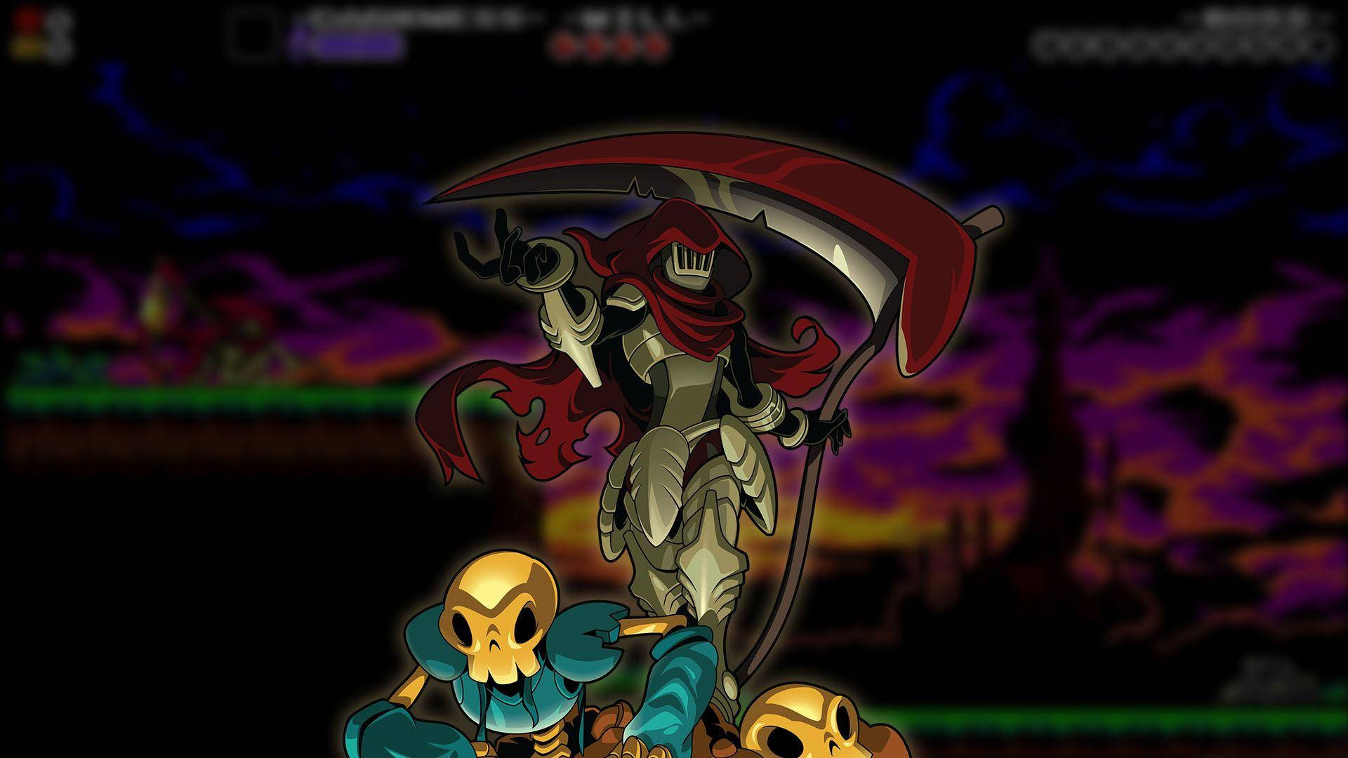 Shovel Knight Character Specter Knight Background