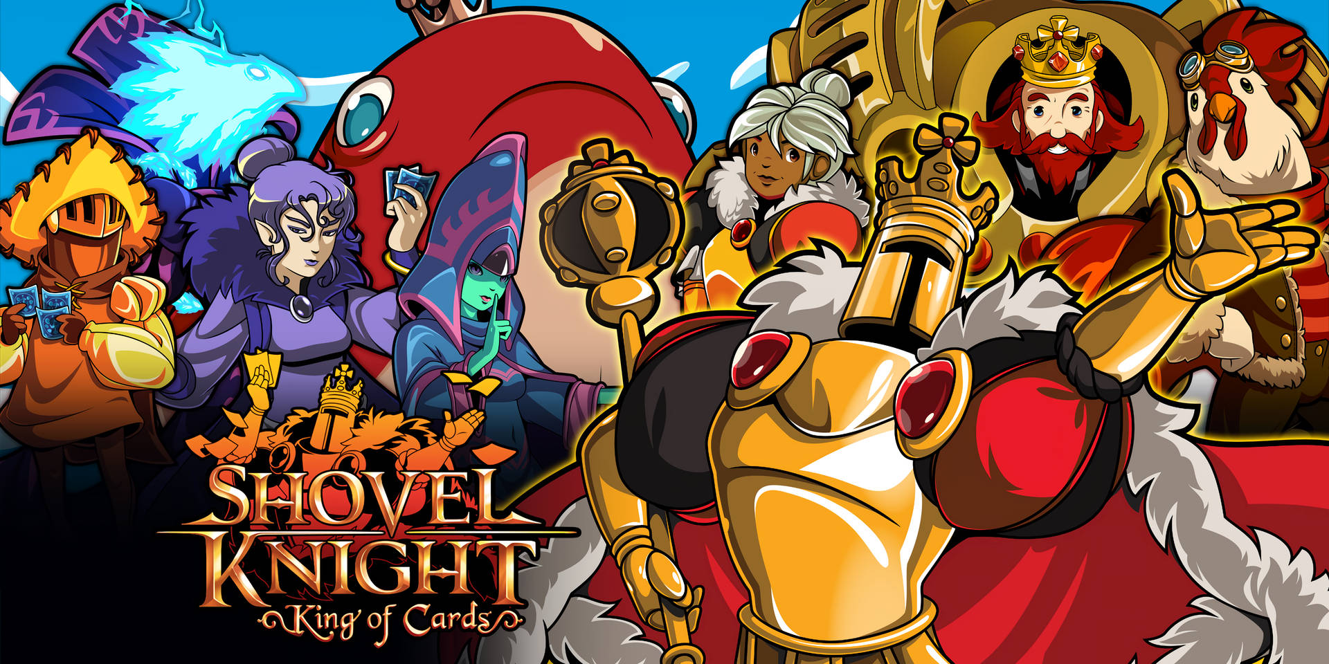 Shovel Knight: King Of Cards Background