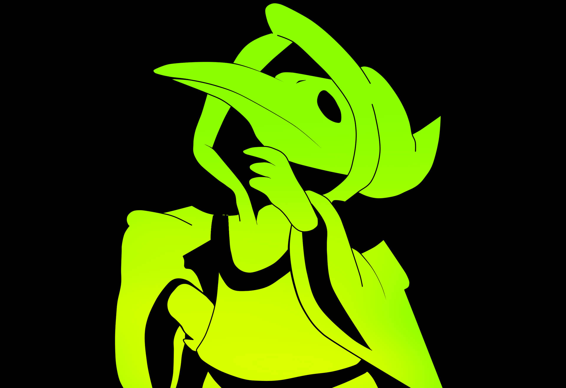 Shovel Knight Plague Knight Vector Art