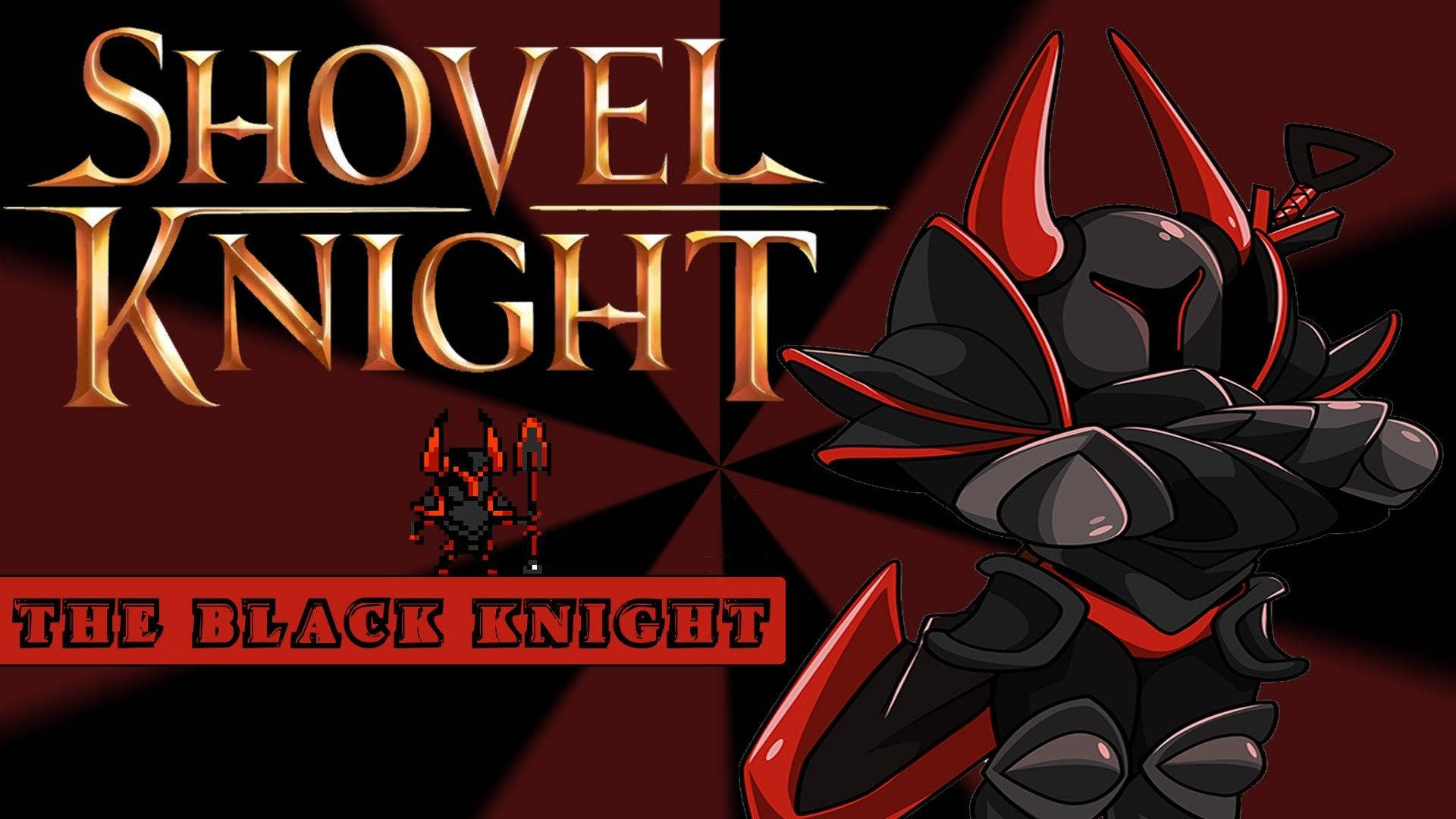 Shovel Knight The Black Night Poster