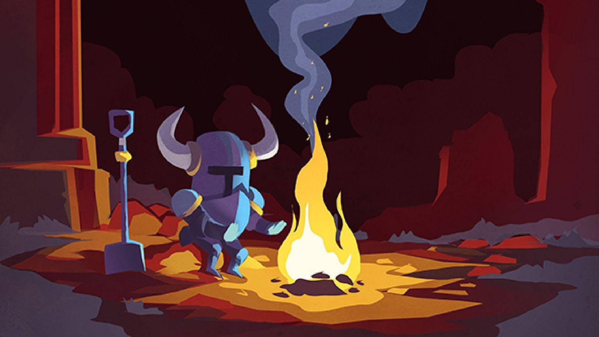 Shovel Knight Warming Up Background