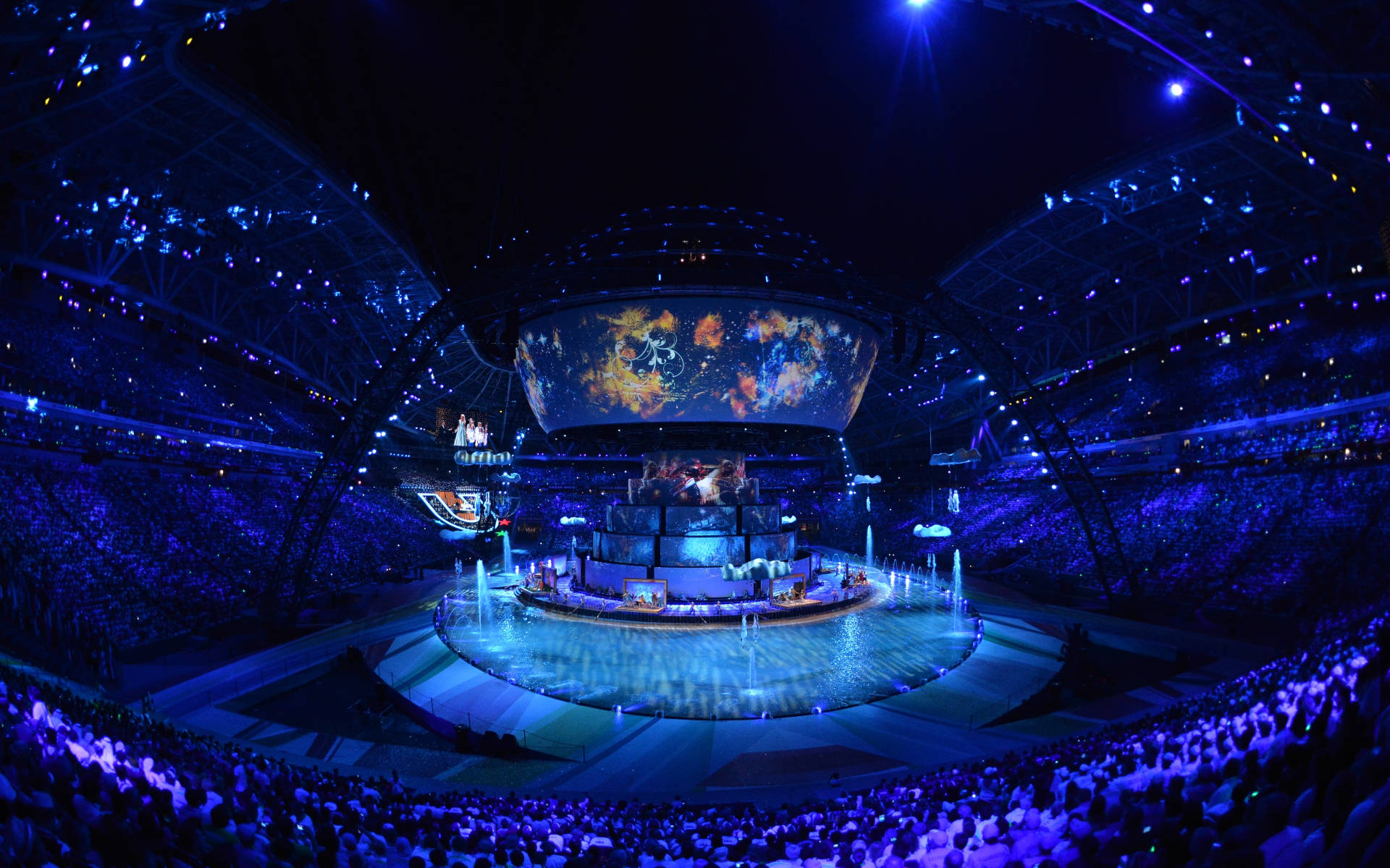Show In Kazan Arena Background