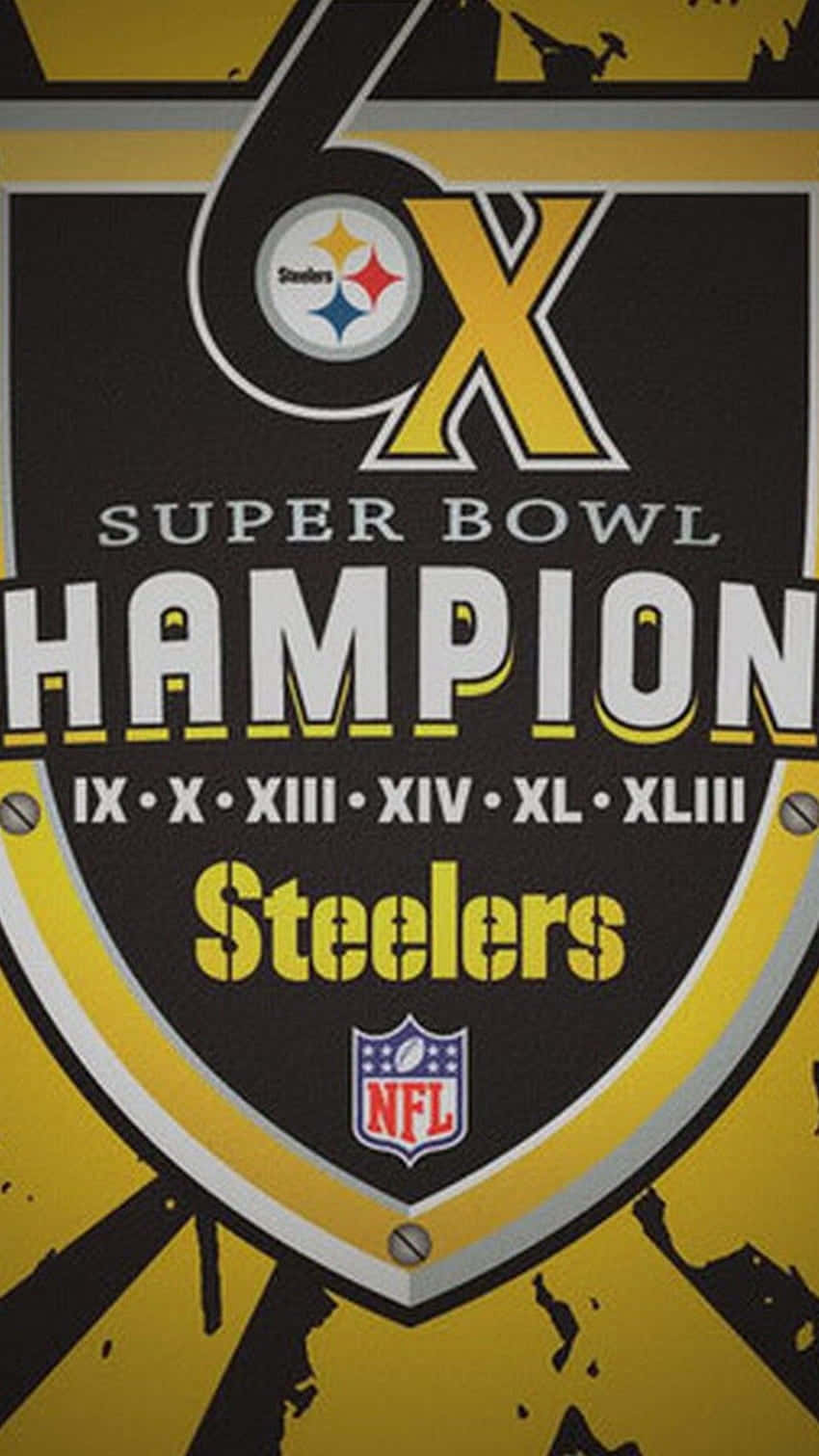 Show Off The Pride Of Being Part Of The Steeler Nation With This Steelers Iphone Background