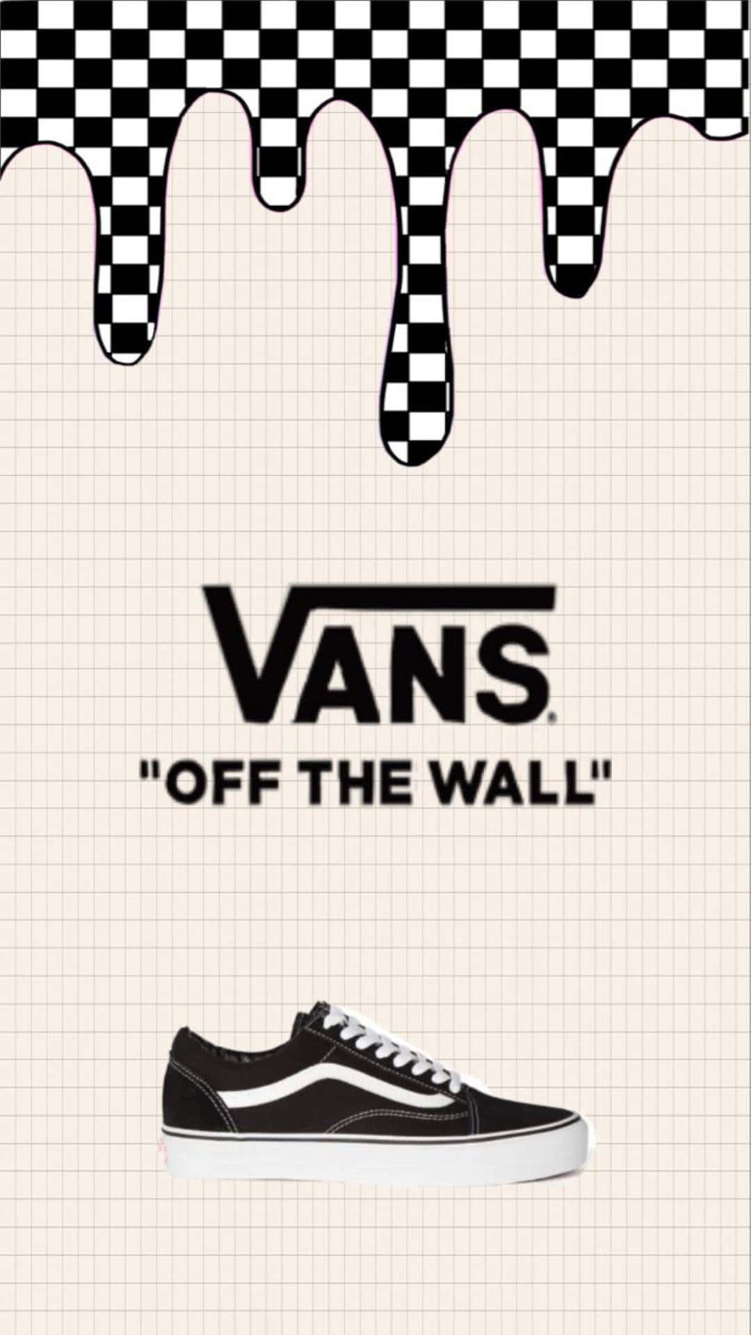 Show Off Your Cool Side With This Vans Logo Background