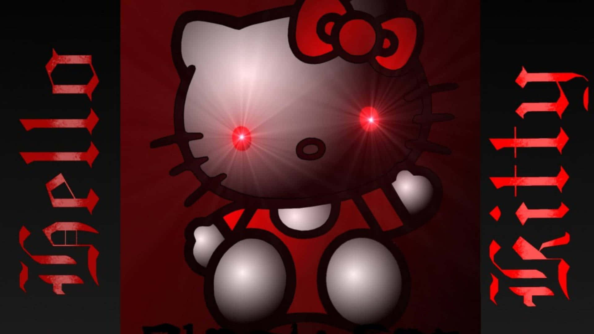 Show Off Your Emotional Side With Emo Hello Kitty Background