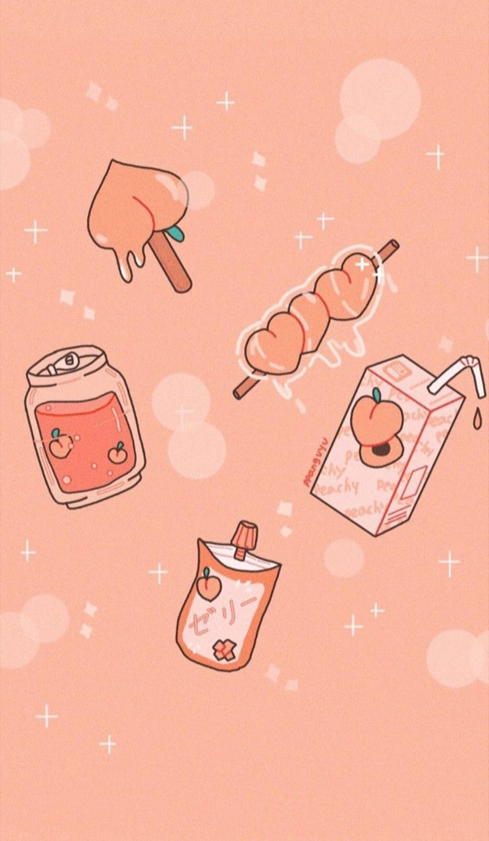 Show Off Your Kawaii Side With This Cute Pink Aesthetic Wallpaper! Background