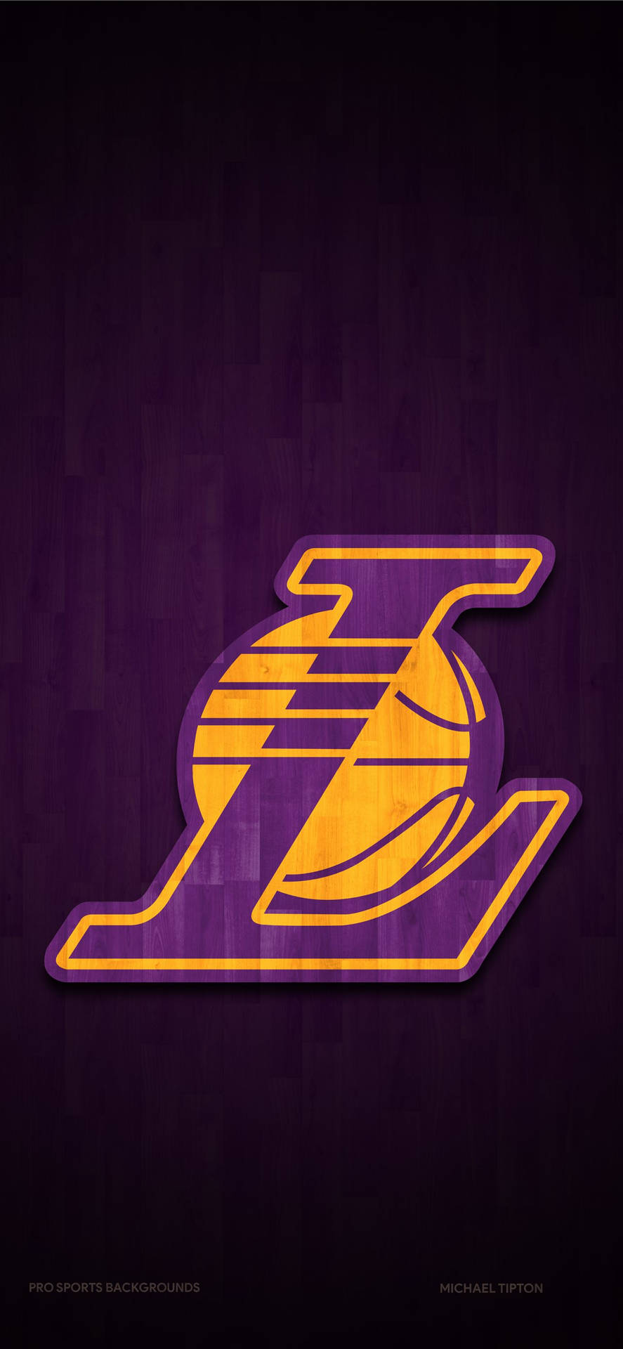 Show Off Your Lakers Pride With This Fabulous Lakers Iphone Background