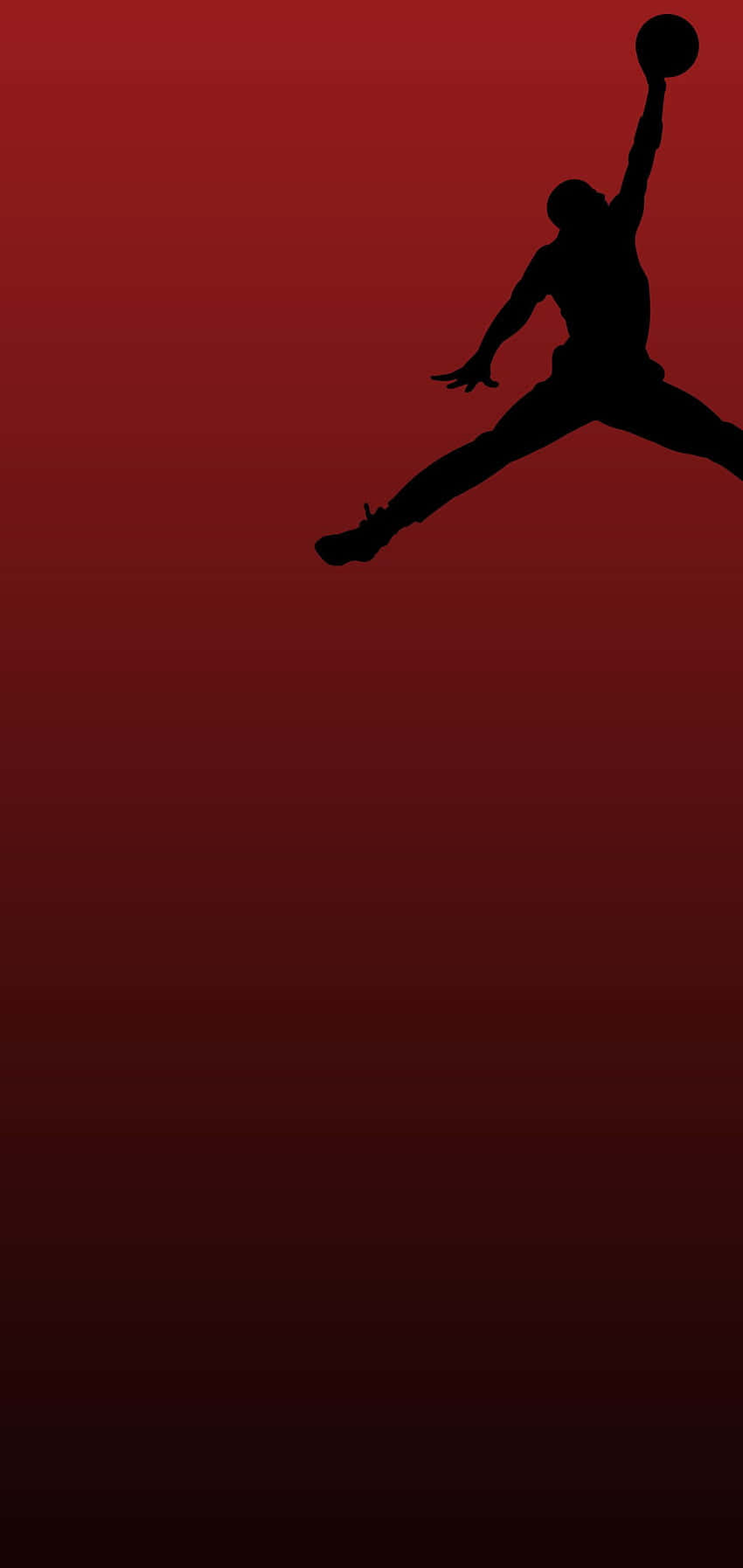 Show Off Your Love For The Iconic Jordan Logo With This Modern Phone Background