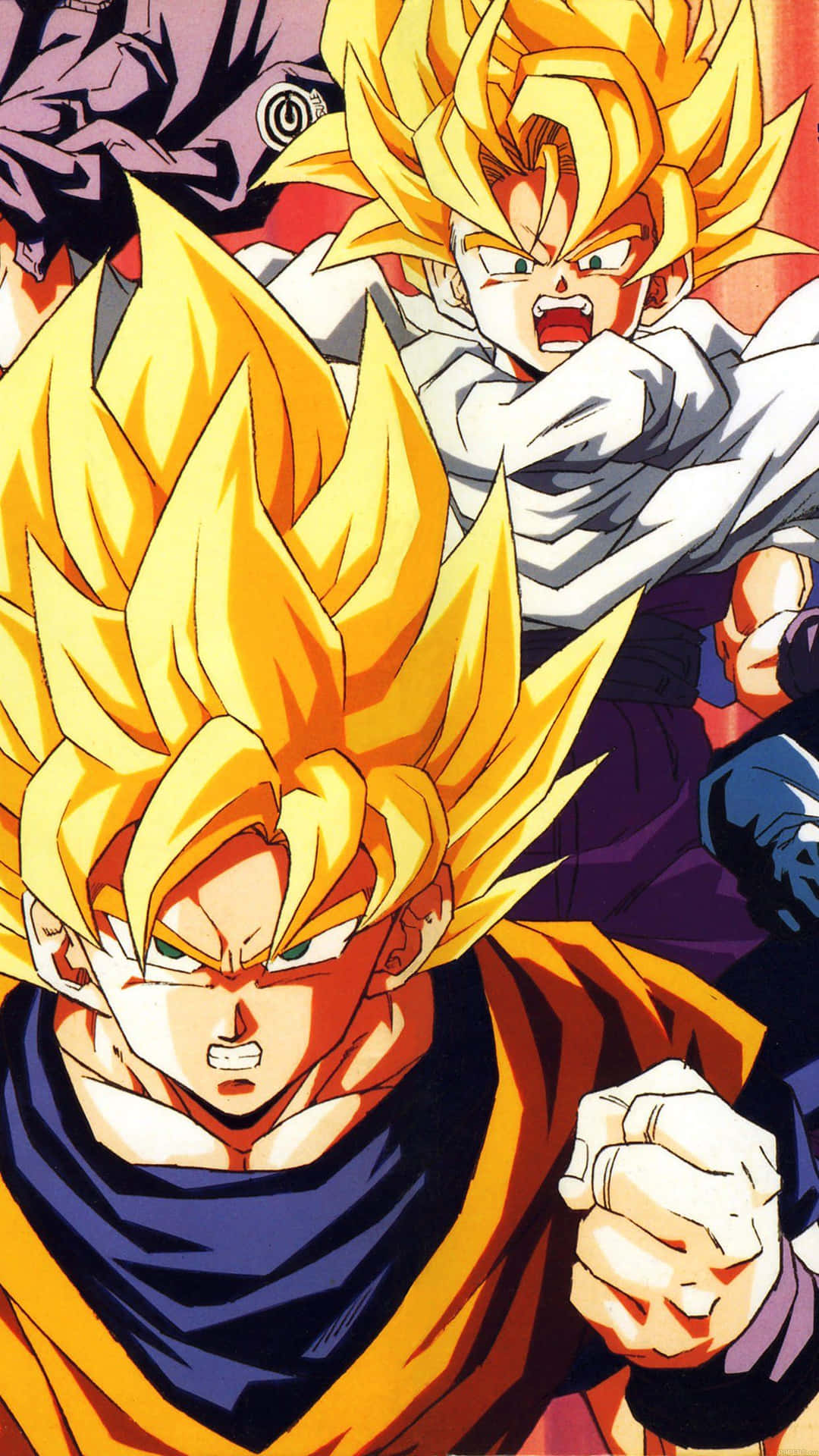 Show Off Your Love Of Dragon Ball With This Unique Iphone Wallpaper!