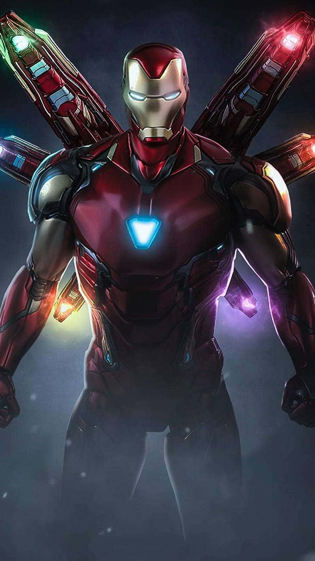 Show Off Your Love Of Iron Man With This Amazing Iphone Wallpaper. Background