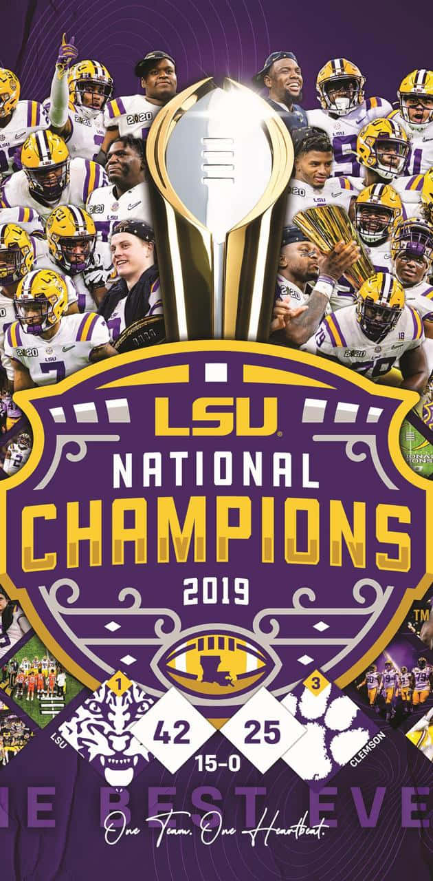 Show Off Your Love Of Lsu Athletics With An Iphone! Background