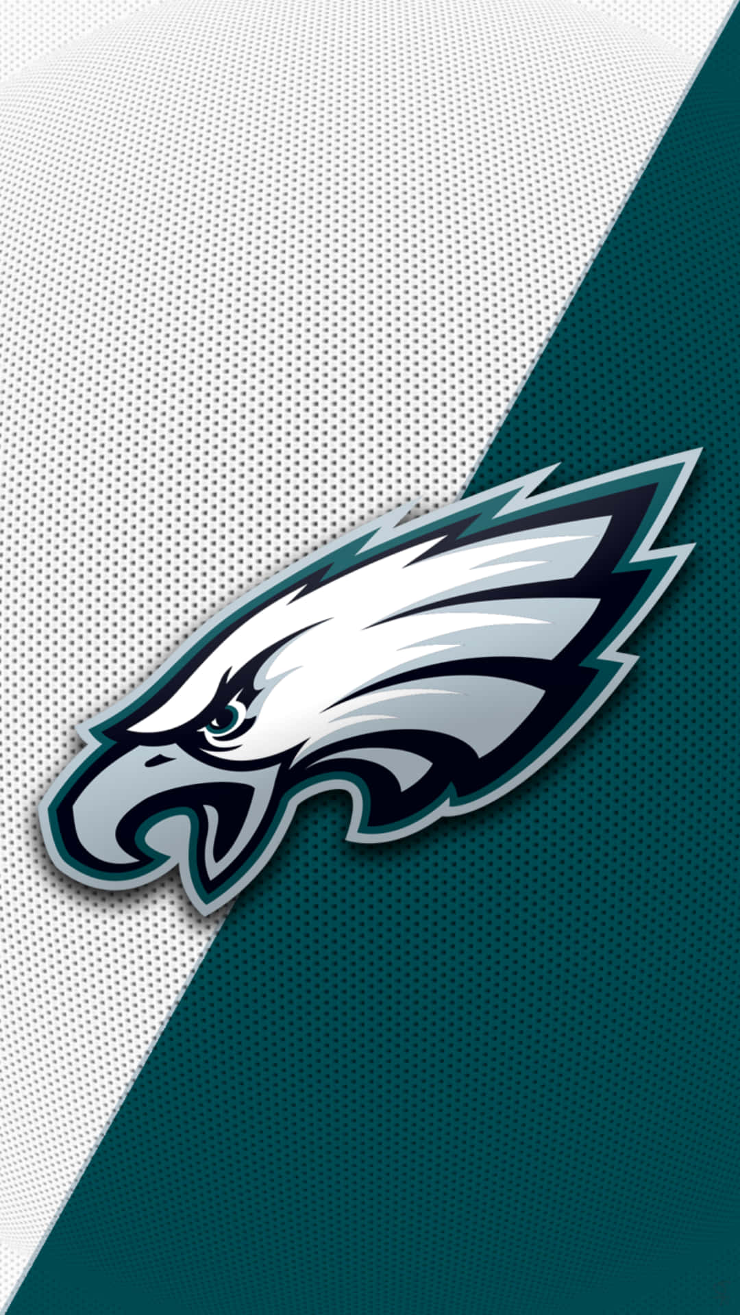 Show Off Your Philadelphia Eagles Fandom With This Bold Iphone Wallpaper! Background