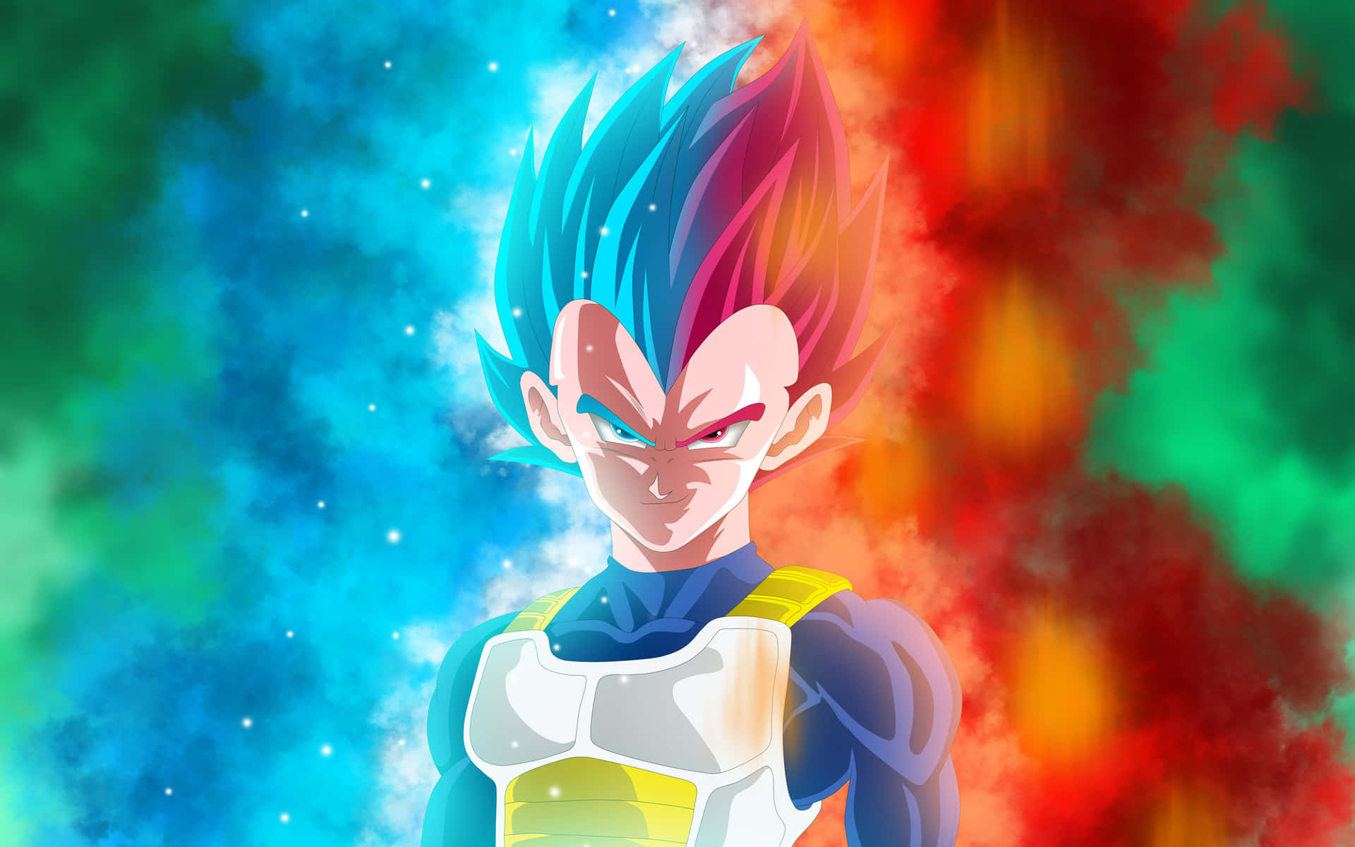 Show Off Your Saiyan Power With This Iconic Cool Vegeta Wallpaper. Background