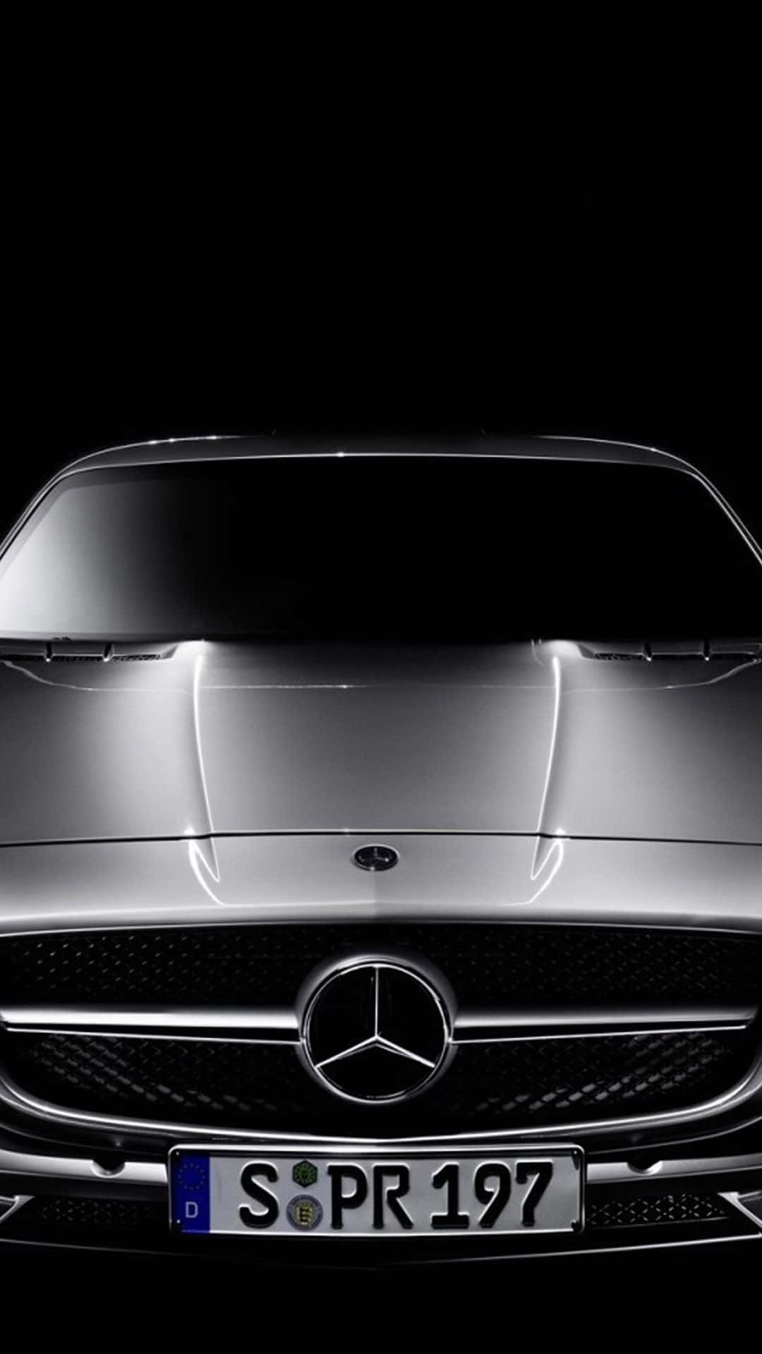 Show Off Your Style With Mercedes Benz Iphone Background