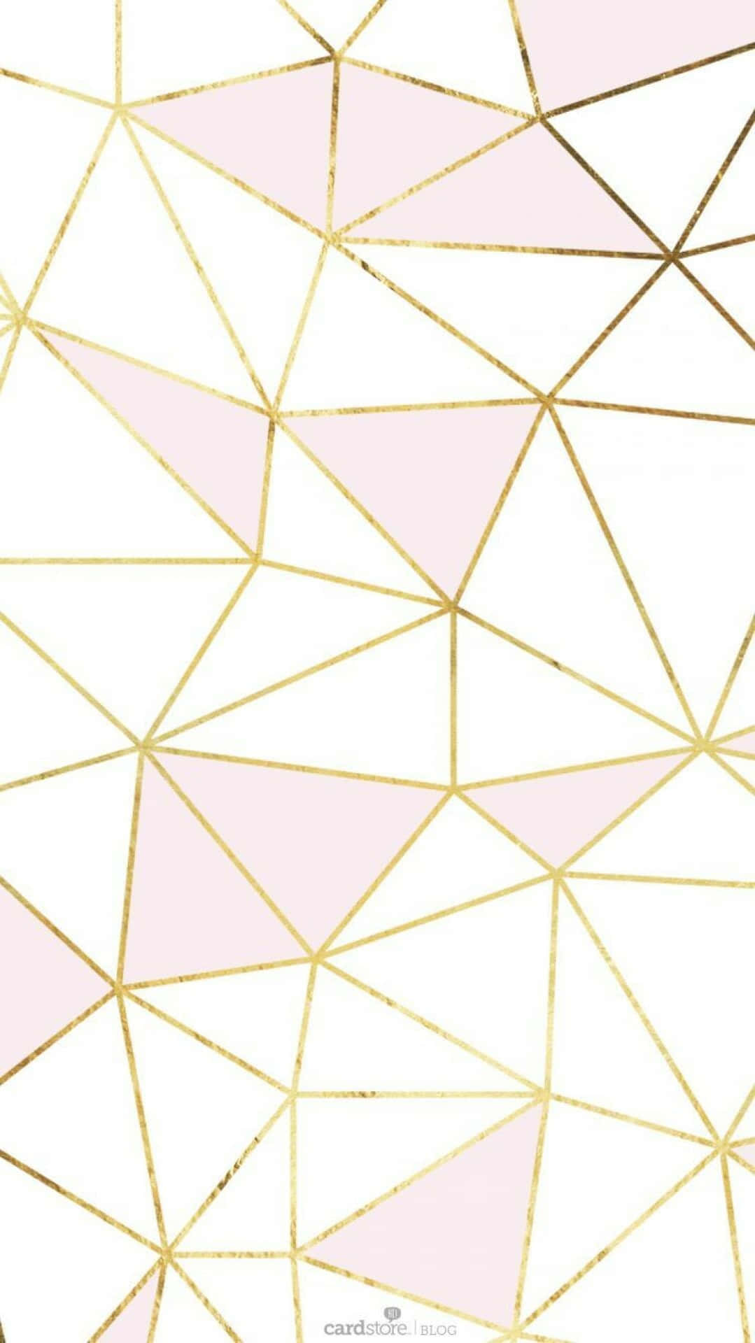 Show Off Your Style With This Unique Geometric Iphone Wallpaper