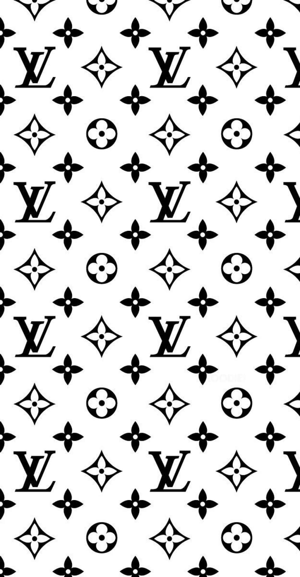 Show Off Your Stylish Louis Vuitton Print Background