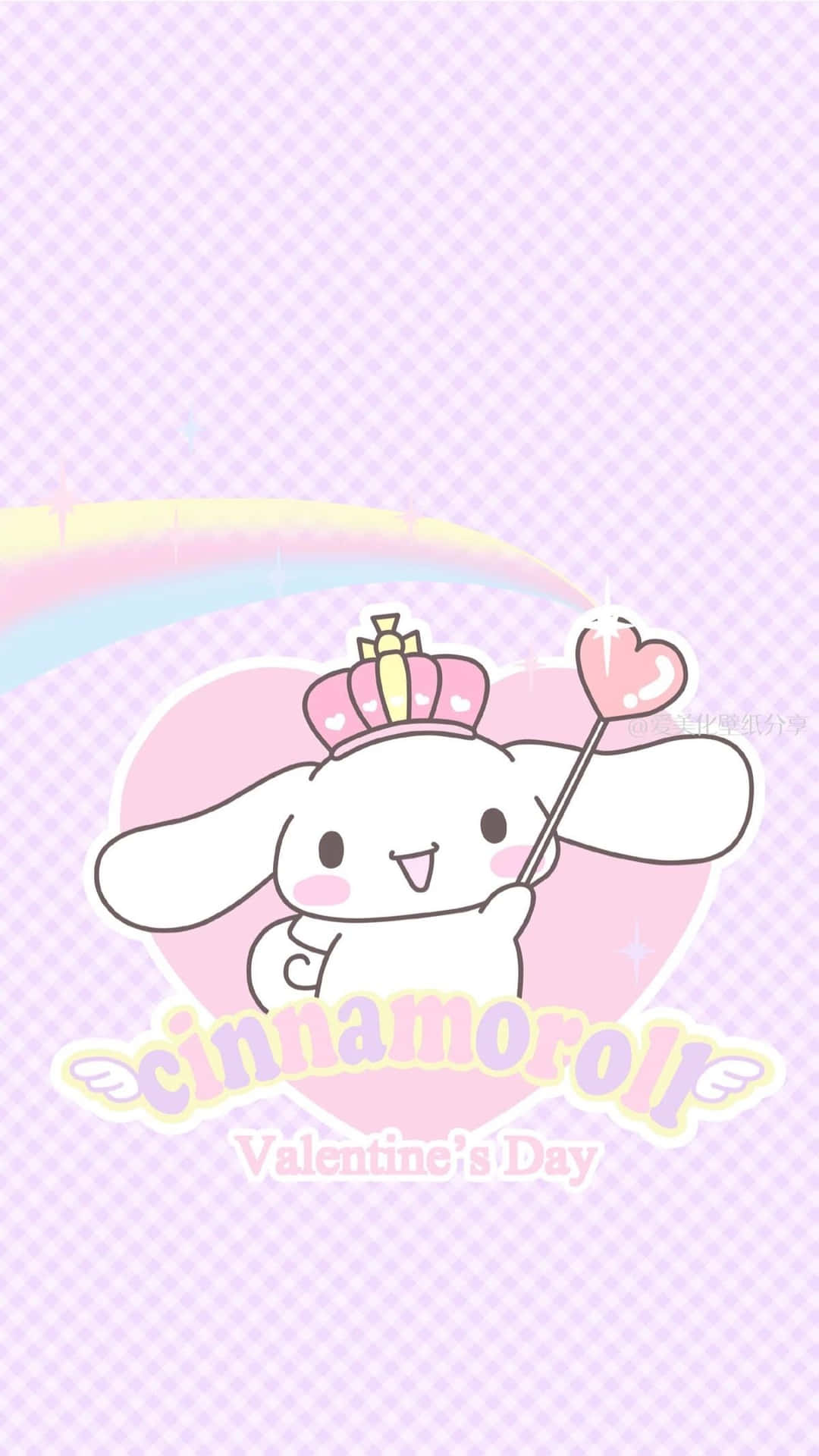 Show Some Love To The Magical World Of Cinnamoroll With This New Cell Phone. Background