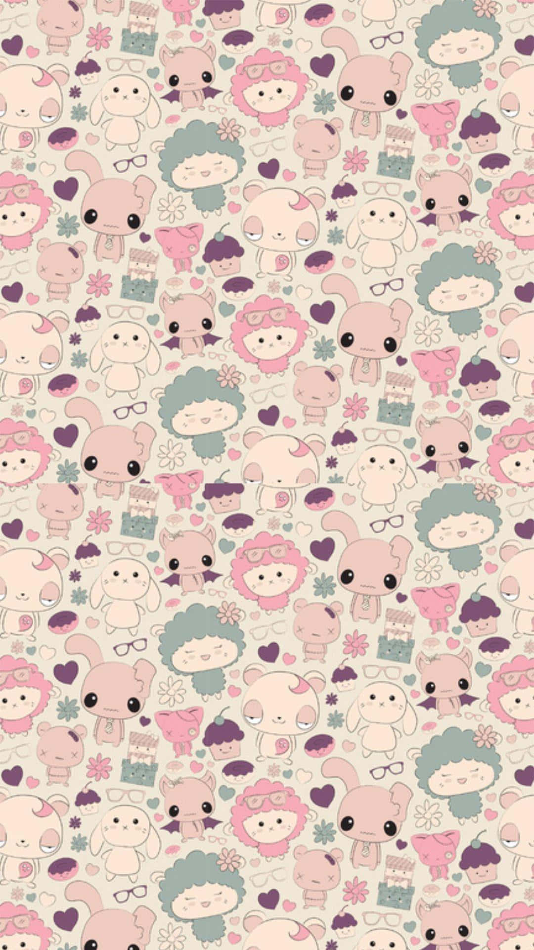 Show Some Love With This Kawaii Valentine Design Background