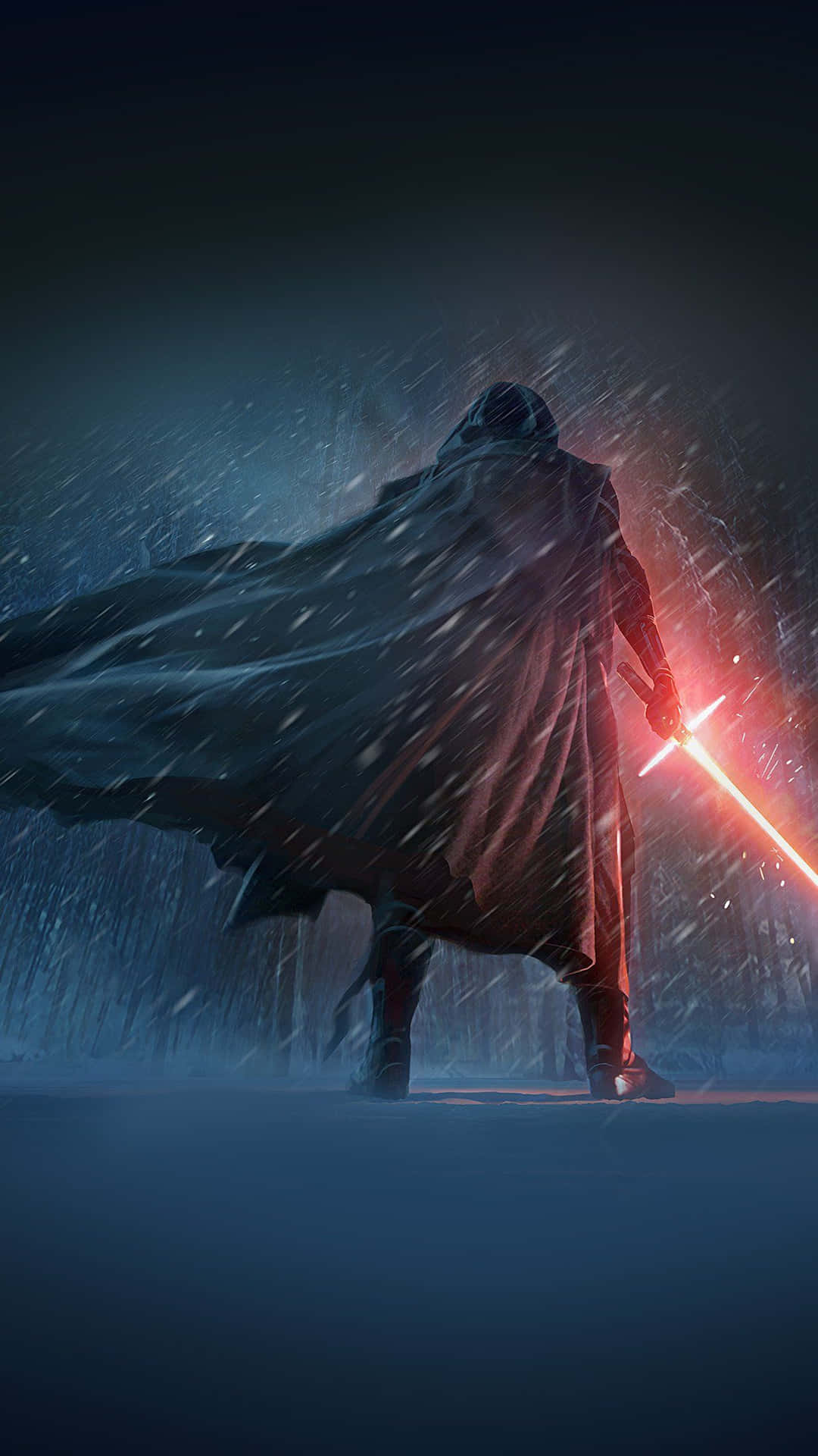 Show The World Your Dark Side With The Darth Vader Iphone Background